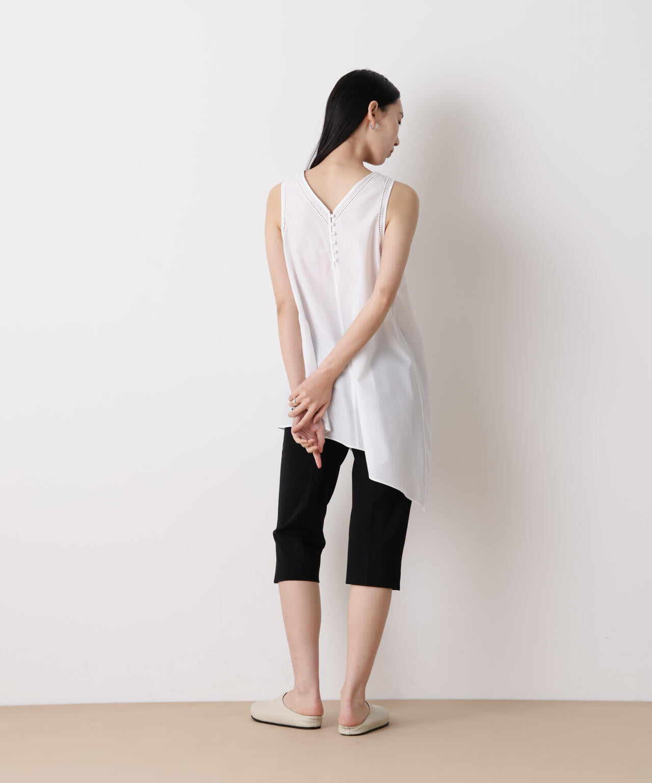 「STEVELOUR」ストレッチポンチカプリパンツ 6696128300