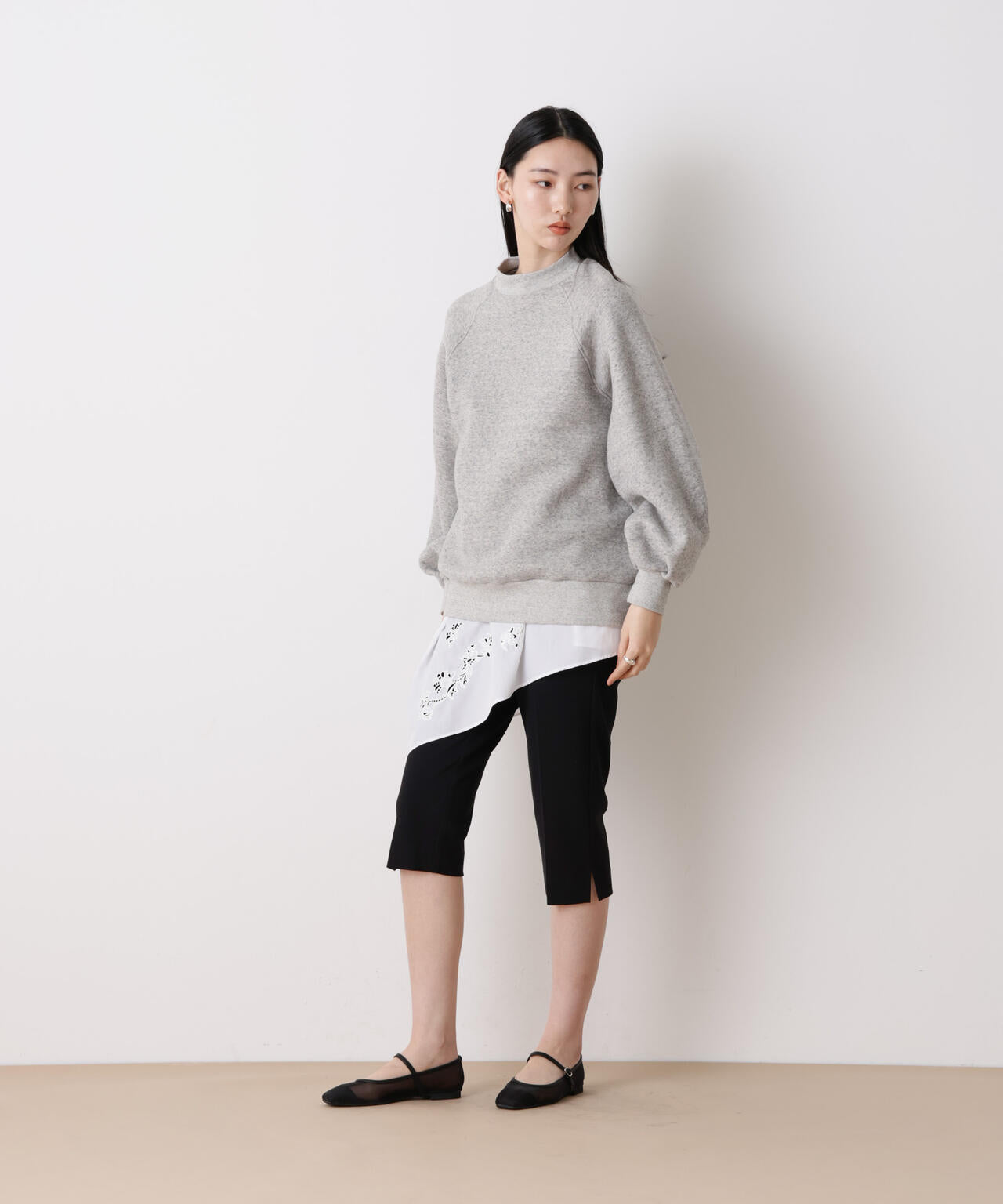 「STEVELOUR」ストレッチポンチカプリパンツ 6696128300