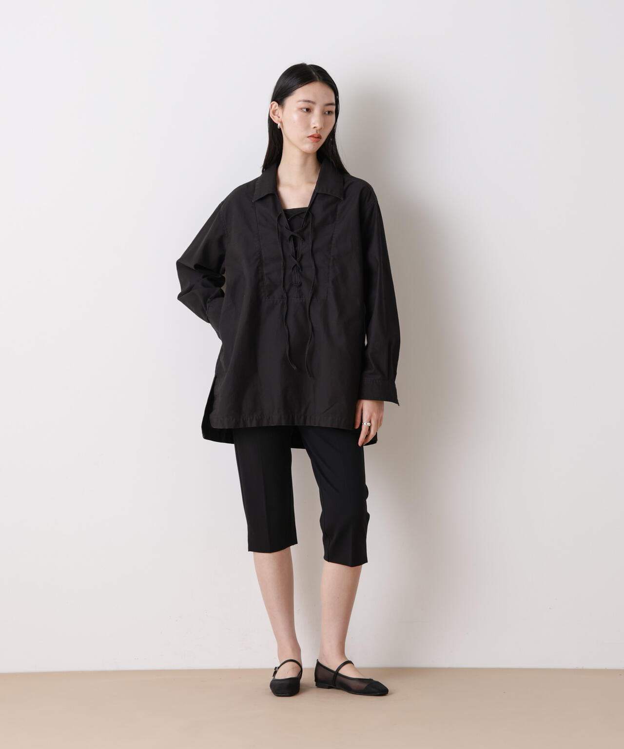 「STEVELOUR」ストレッチポンチカプリパンツ 6696128300