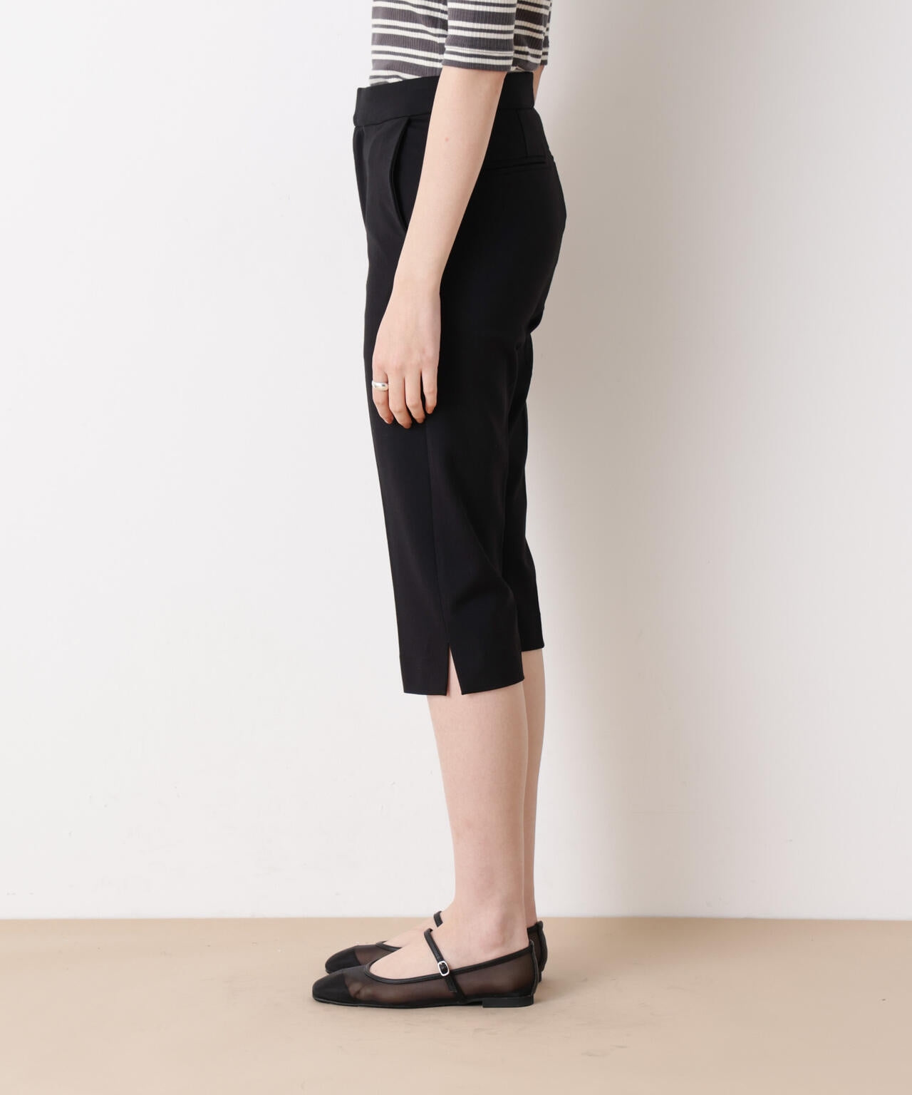 「STEVELOUR」ストレッチポンチカプリパンツ 6696128300