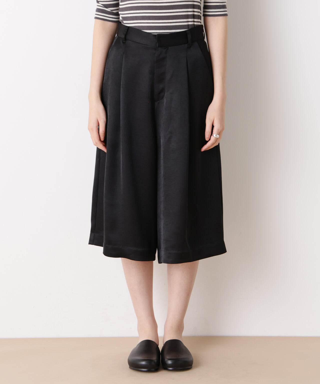「STEVELOUR」サテンハーフパンツ(セットアップ可) 6696128301