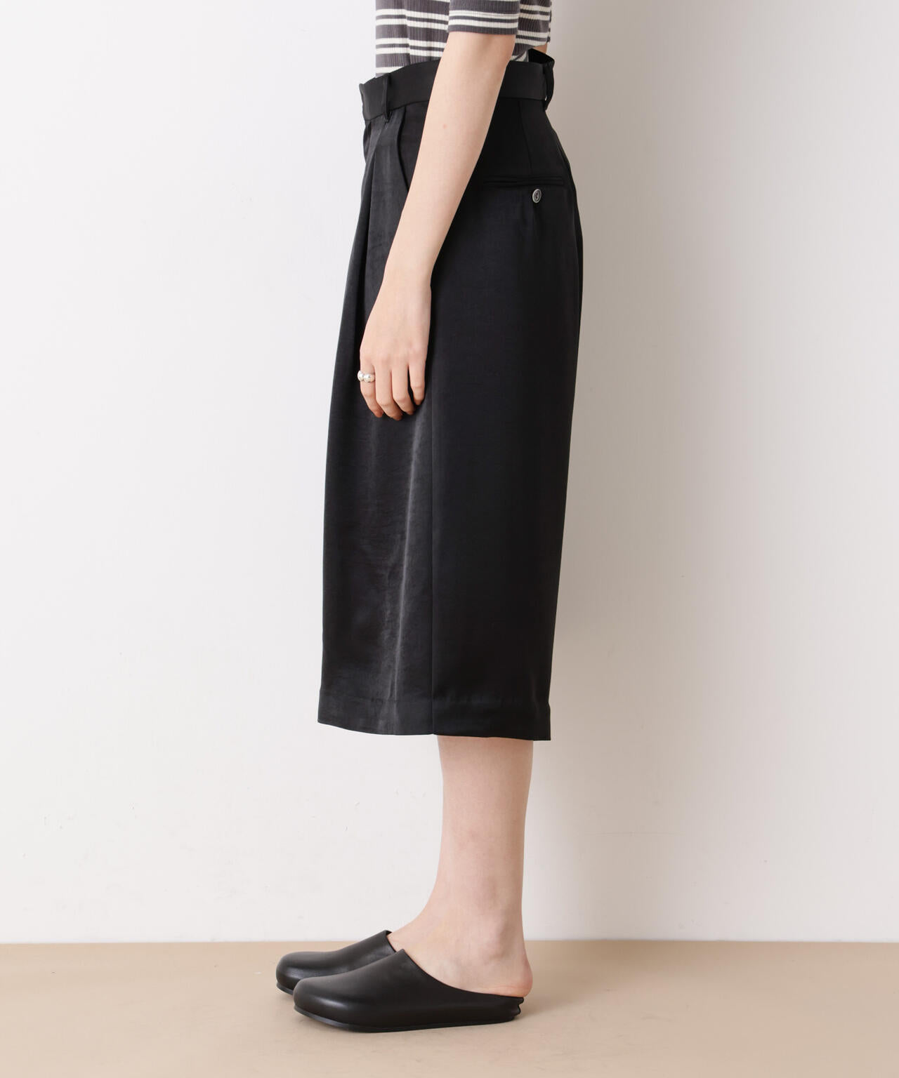 「STEVELOUR」サテンハーフパンツ(セットアップ可) 6696128301