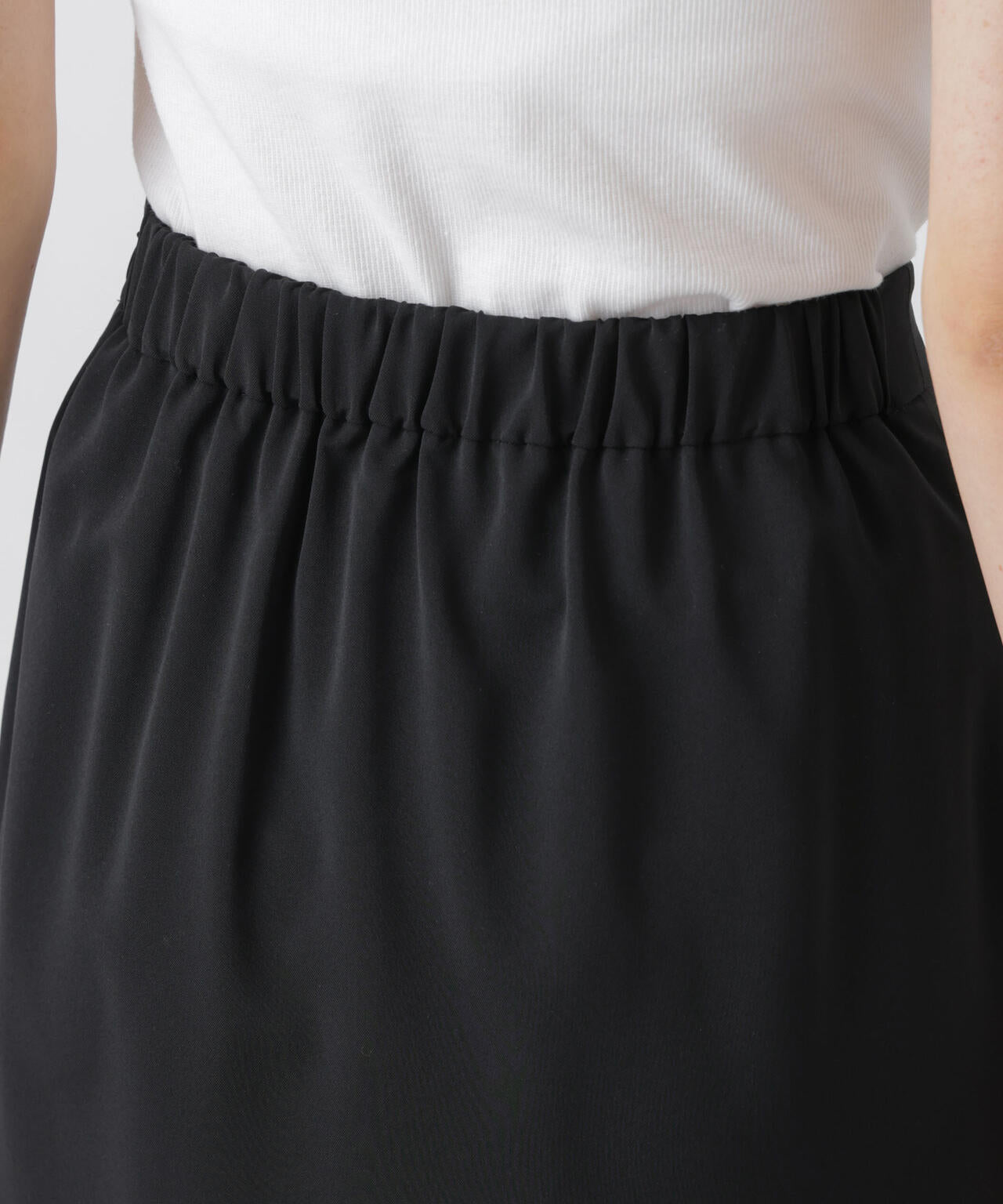 ハイツイストドライタックスリットロングスカート(セットアップ可) 6696130302