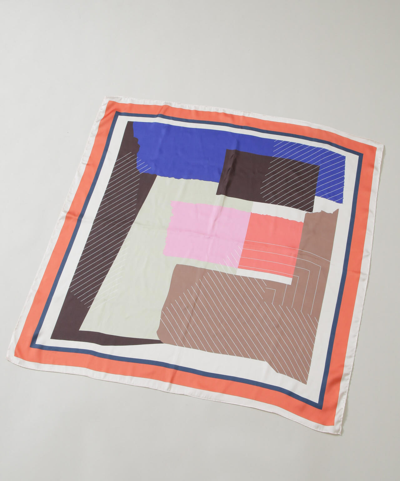 幾何柄スカーフ 6696141300