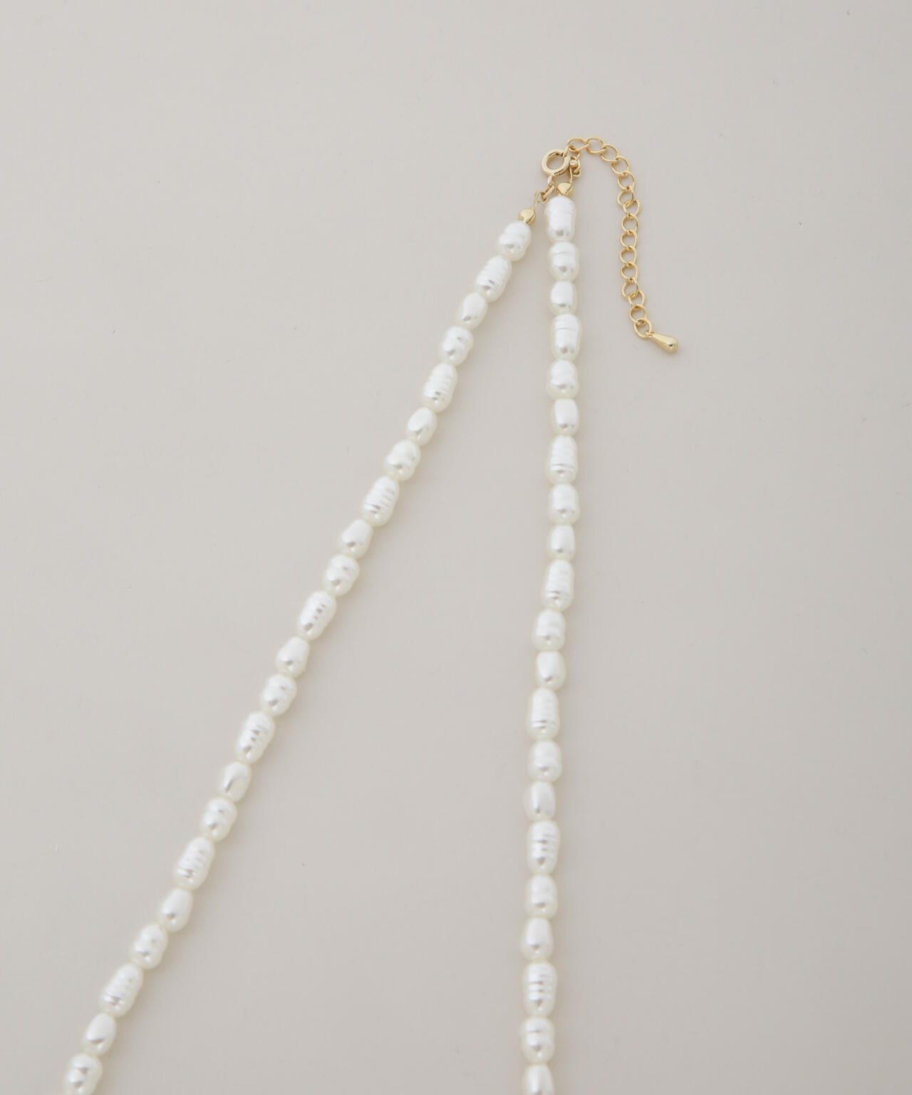 フェイクバロックパール1連ネックレス 6696146301