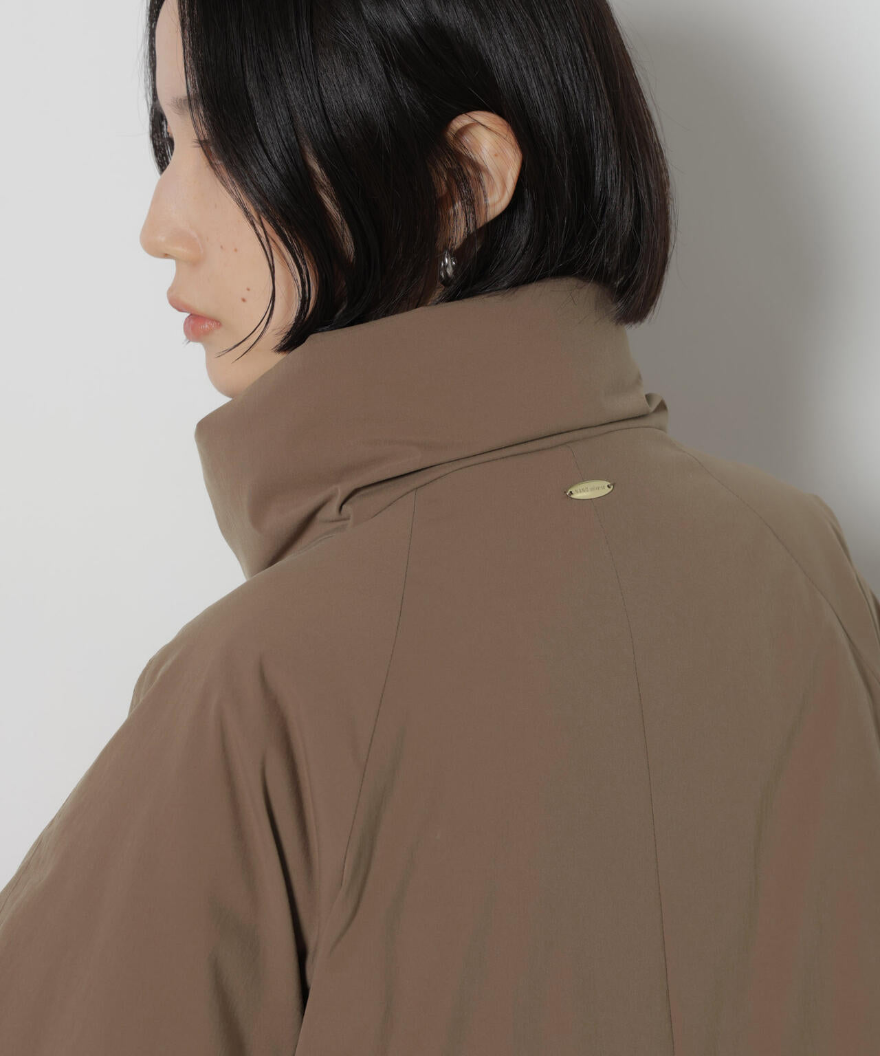 「西川ダウン(R)」スタンドカラーライトコート 6696214305