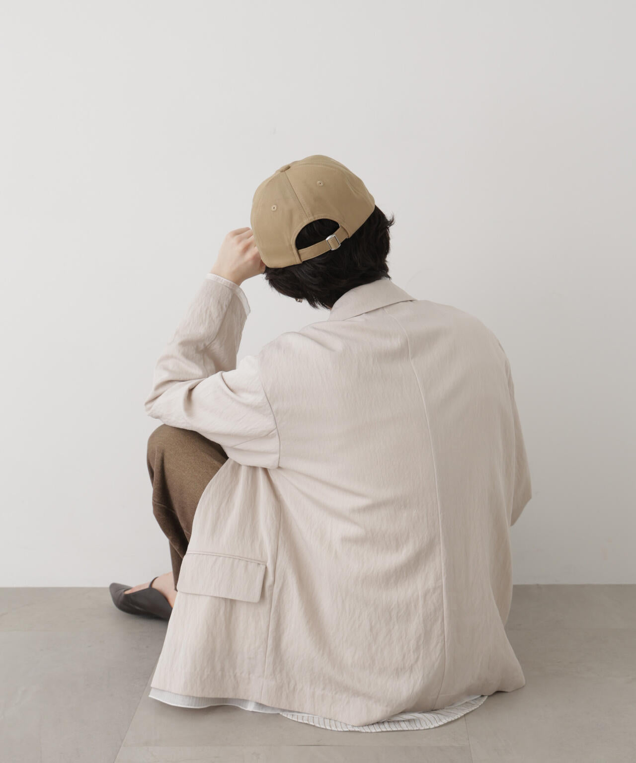 レイヤードワイドジャケット 6696216308