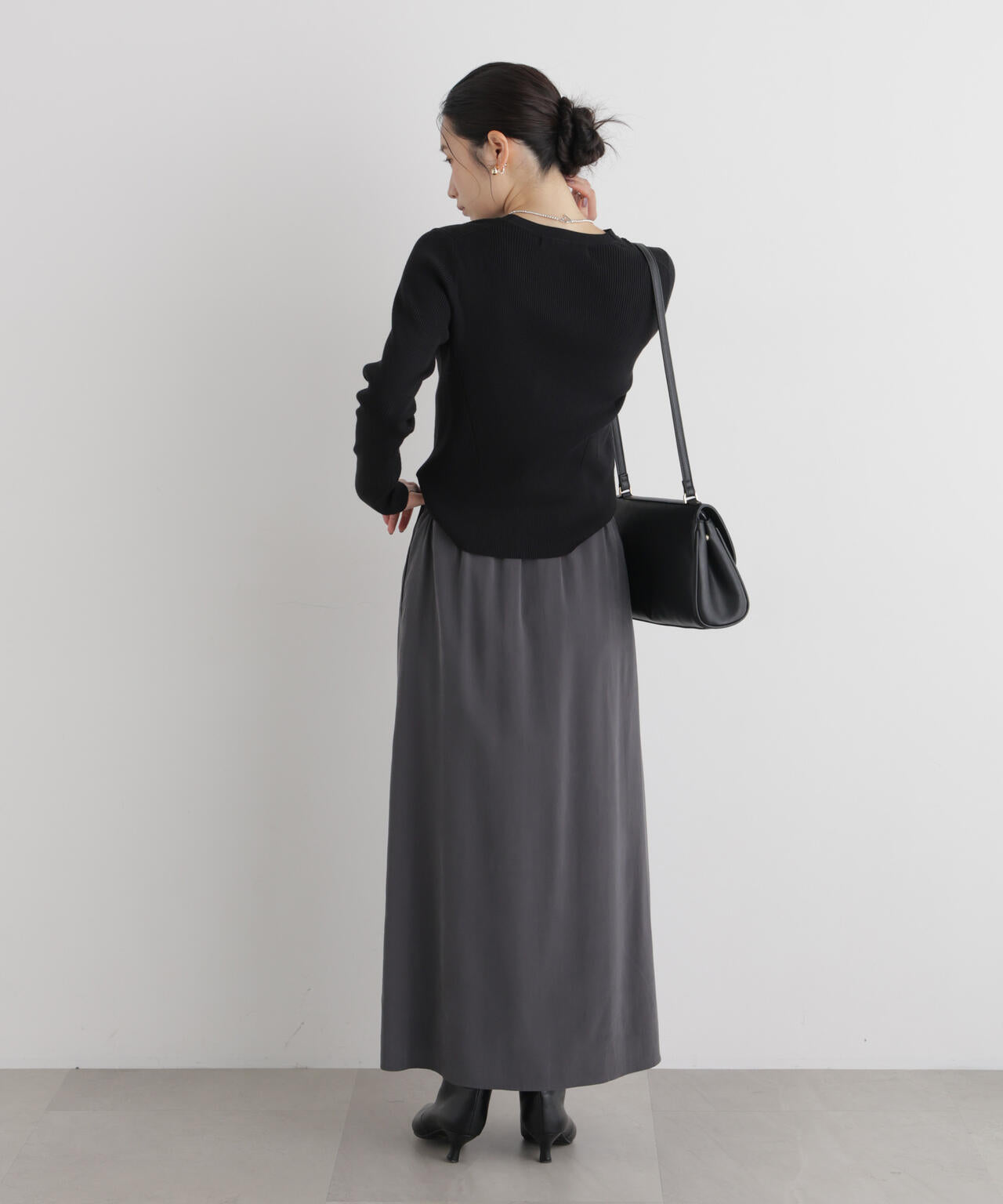CICA&UVカット加工Vネックリブカーディガン 6696222318