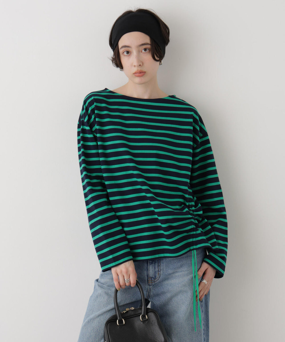 ボーダー2wayカットトップス 6696223303