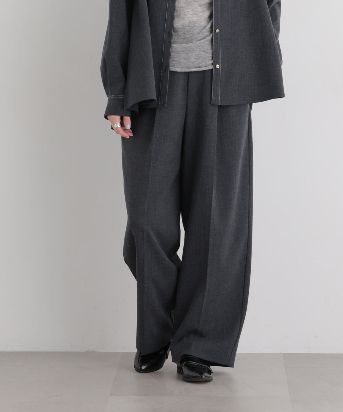 ウーリッシュカルゼワイドパンツ(セットアップ可) 6696227314
