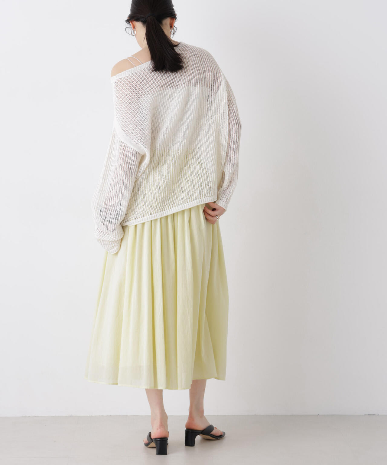 made in india タックフレアスカート(セットアップ可) 6696230300
