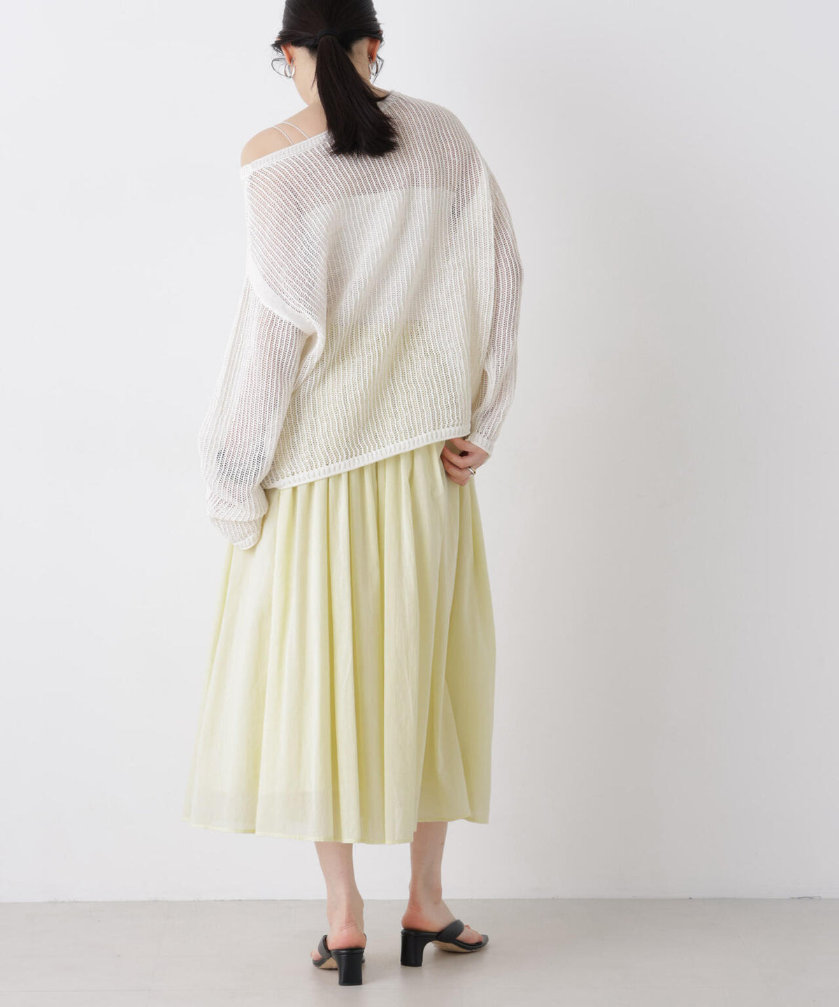 made in india タックフレアスカート(セットアップ可) 6696230300