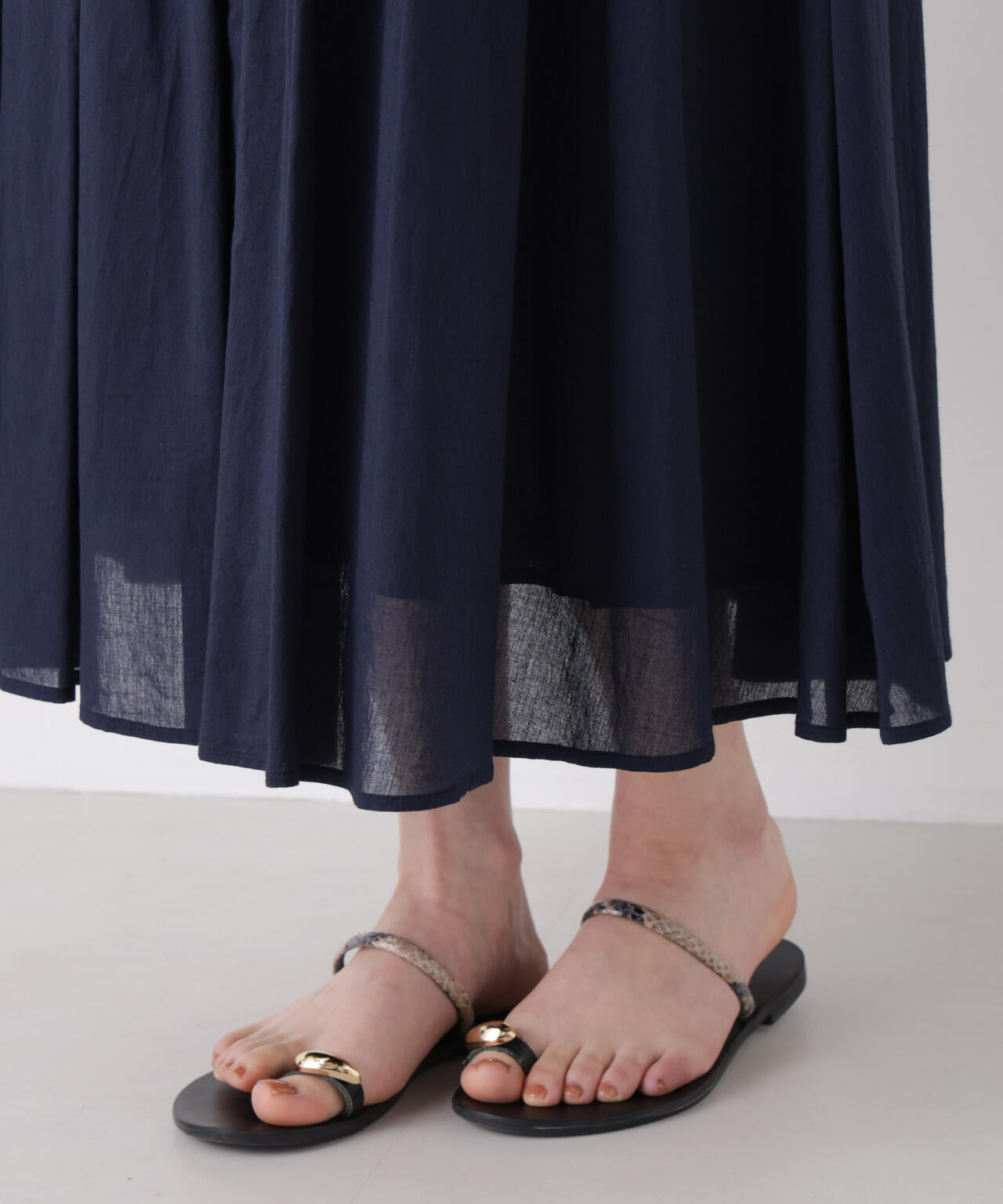 made in india タックフレアスカート(セットアップ可) 6696230300