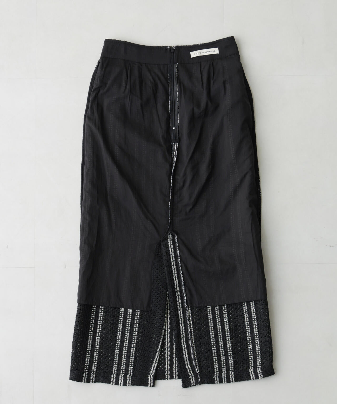 made in india ジャカードストライプIラインスカート(セットアップ可) 6696230301