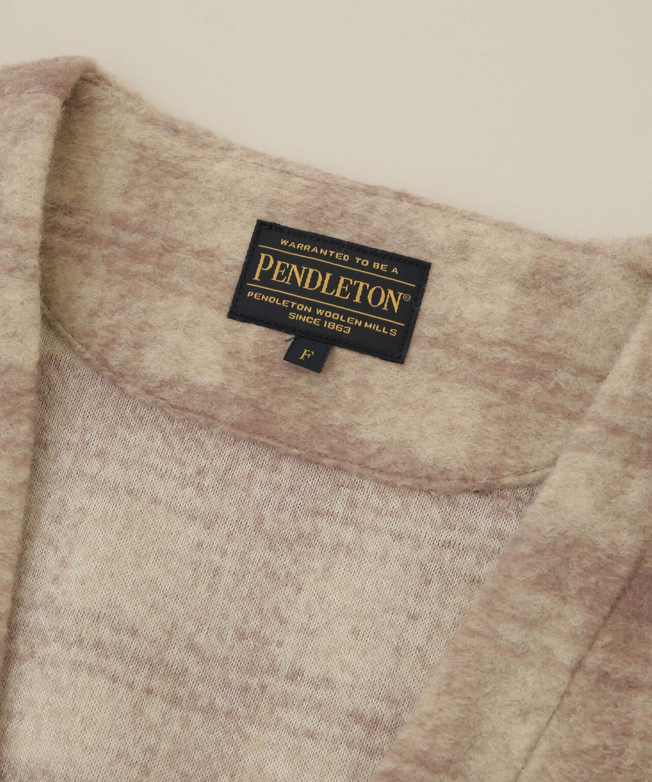 PENDLETON/別注 Switching V neck Cardigan 6702222139