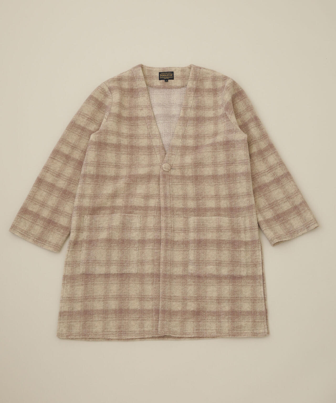 PENDLETON/別注 Switching V neck Cardigan 6702222139