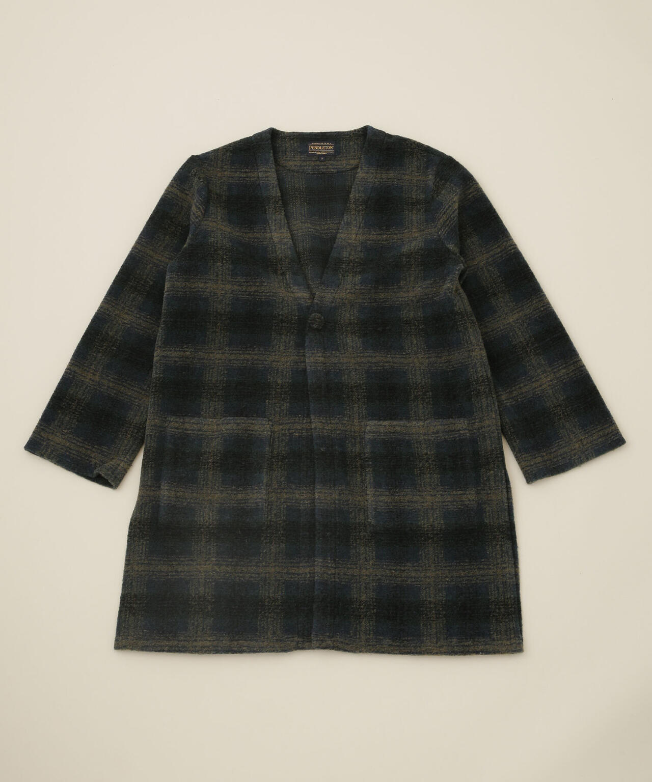 PENDLETON/別注 Switching V neck Cardigan 6702222139