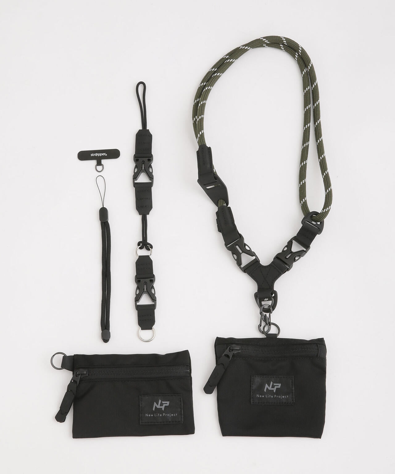 New life Project/別注MULTI STRAP WITH ZIP・ID 6703132123