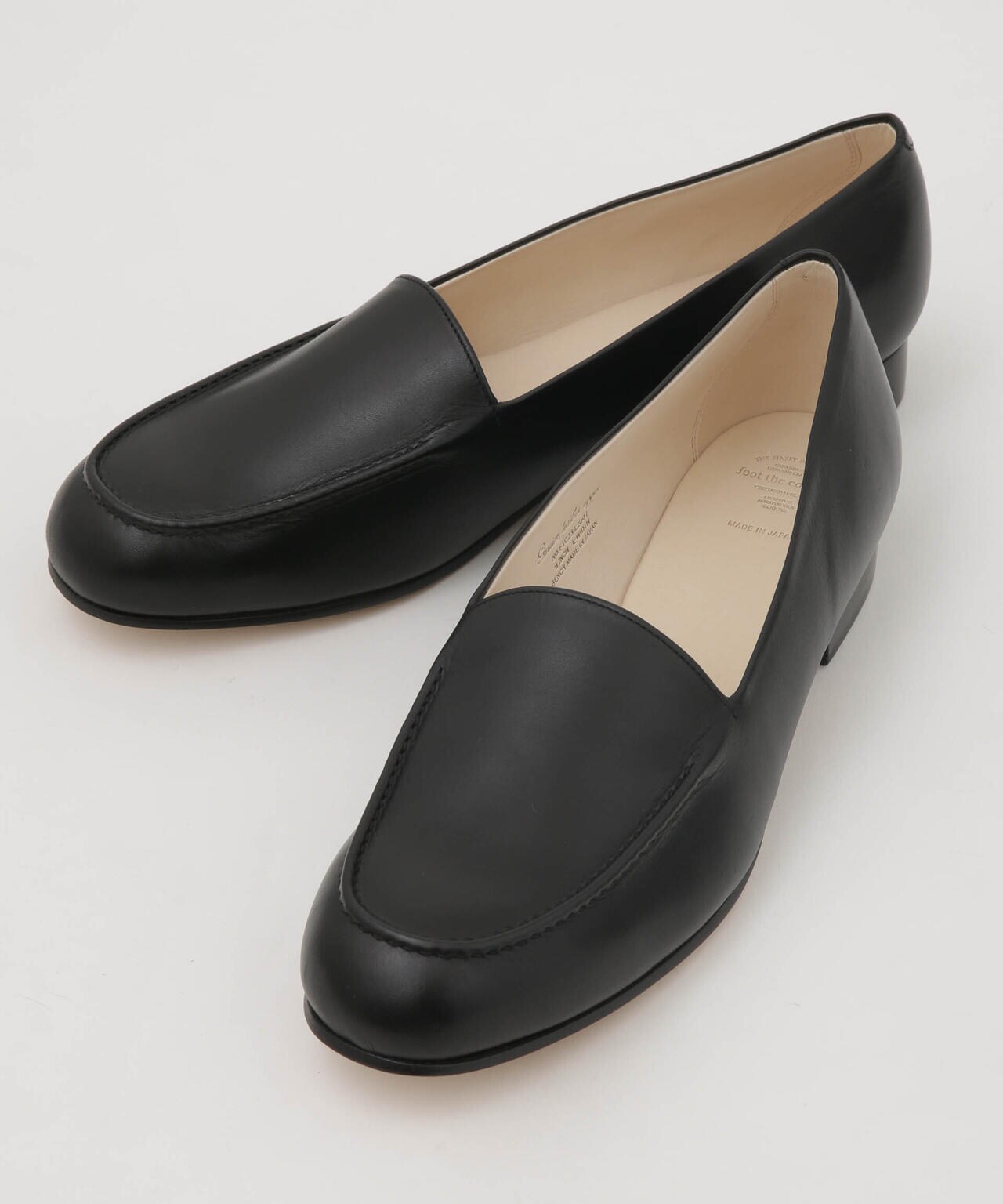 foot the coache/MINIMAL LOAFER (LEATHER SOLE)