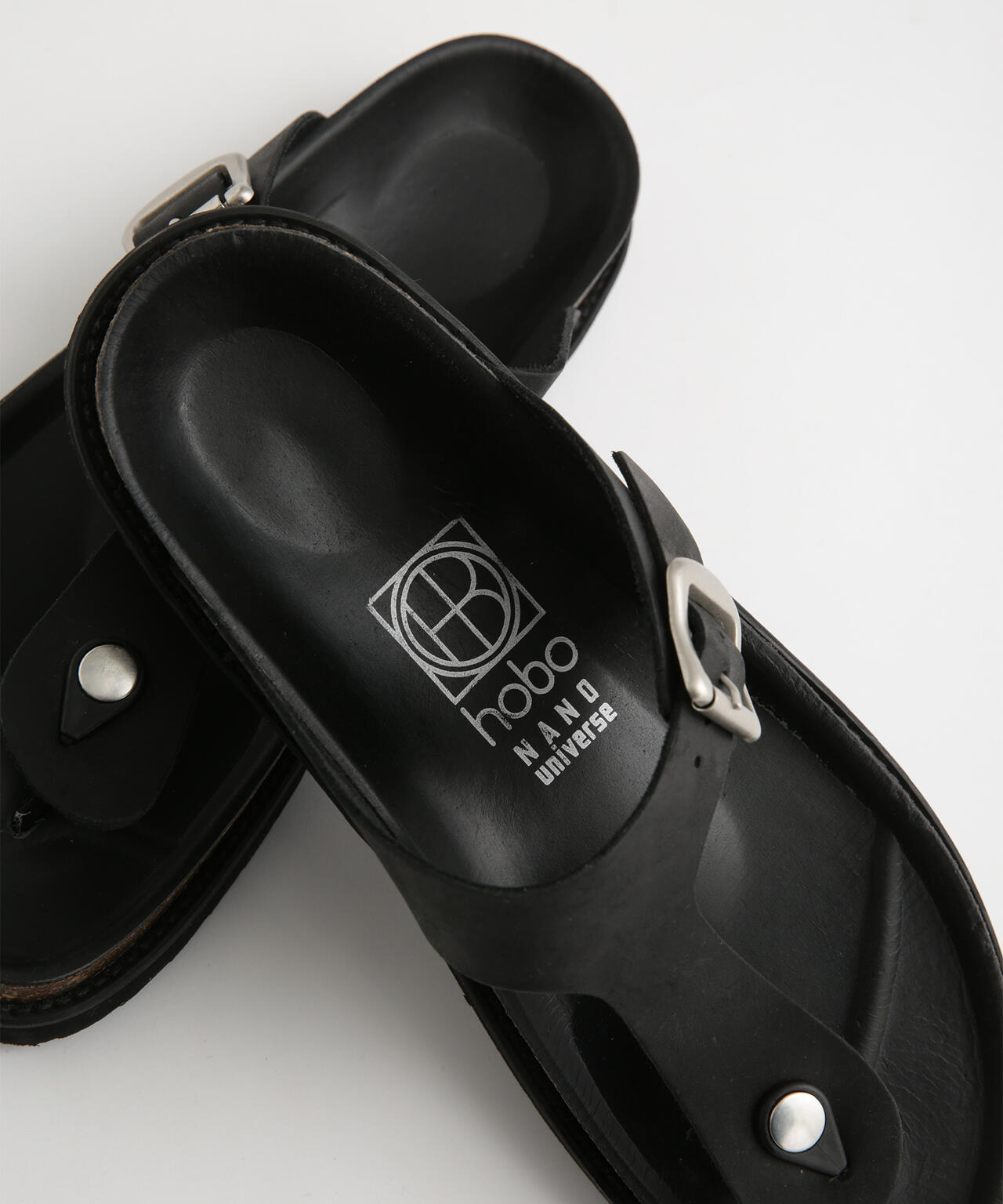 hobo/別注 THONG SANDALS NUBUCK 6703135022