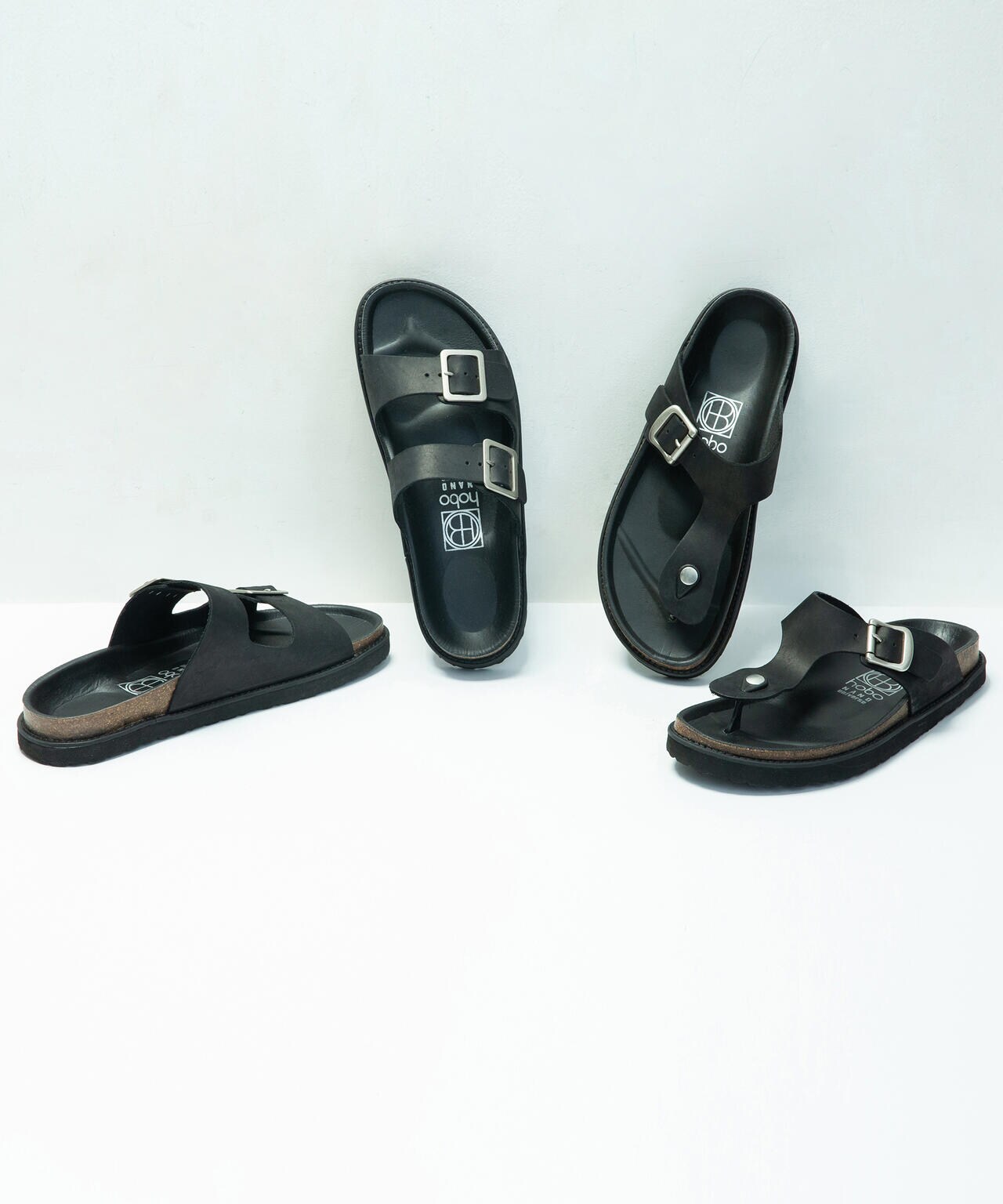 hobo/別注 THONG SANDALS NUBUCK 6703135022