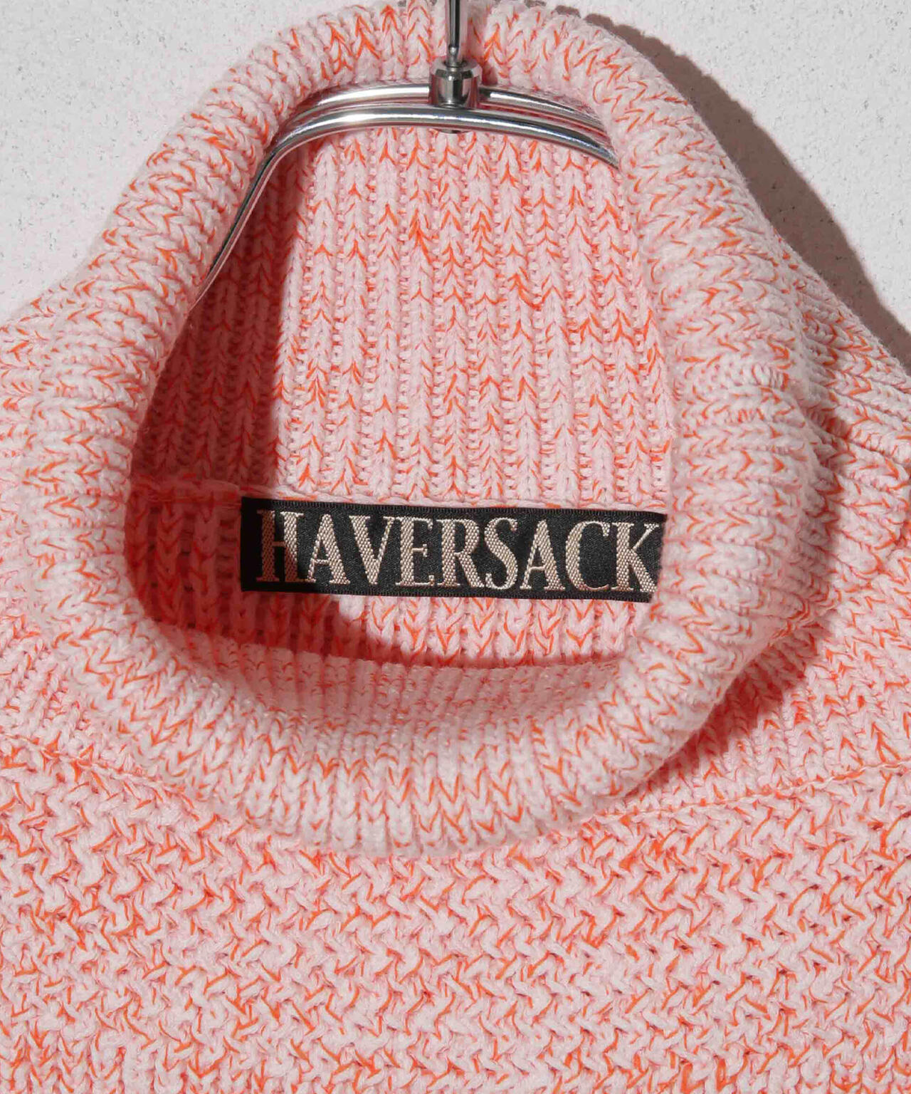 HAVER SACK/5G両畦 タートルセーター 6703222124