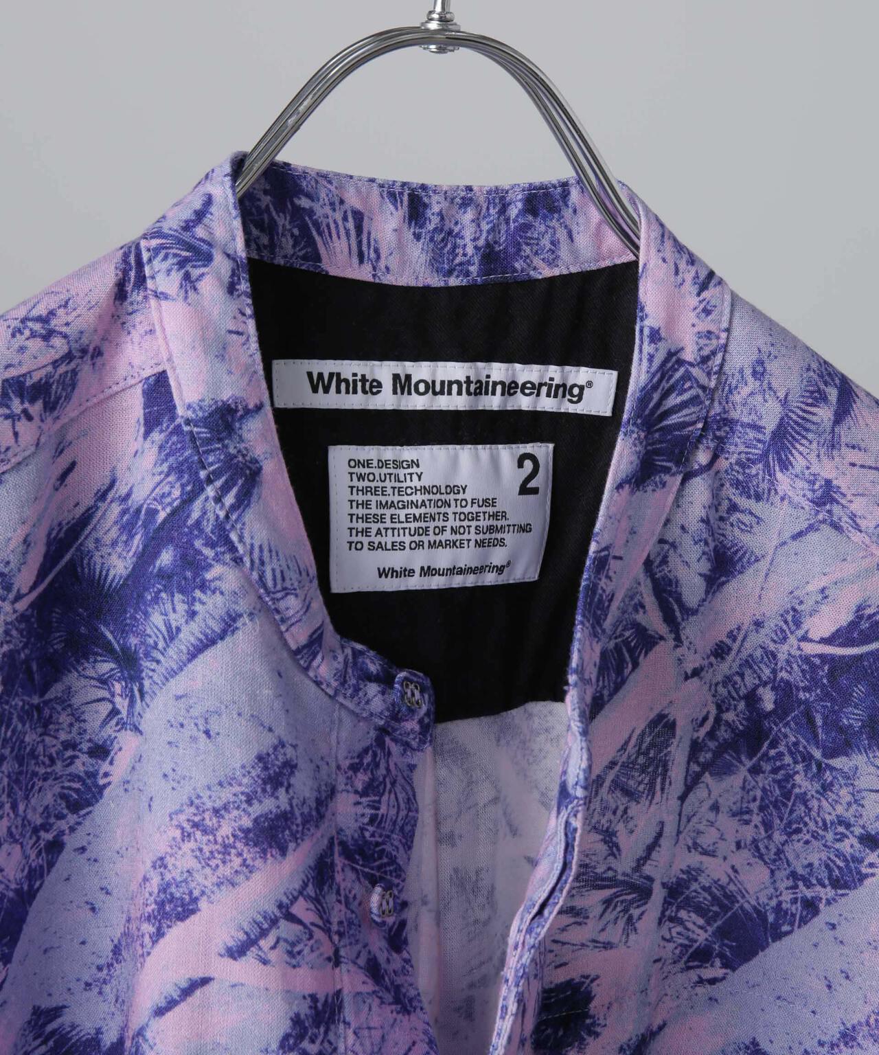 White Mountaineering/JUNGLE PATTERN SMOCK SHIRT 6704120106