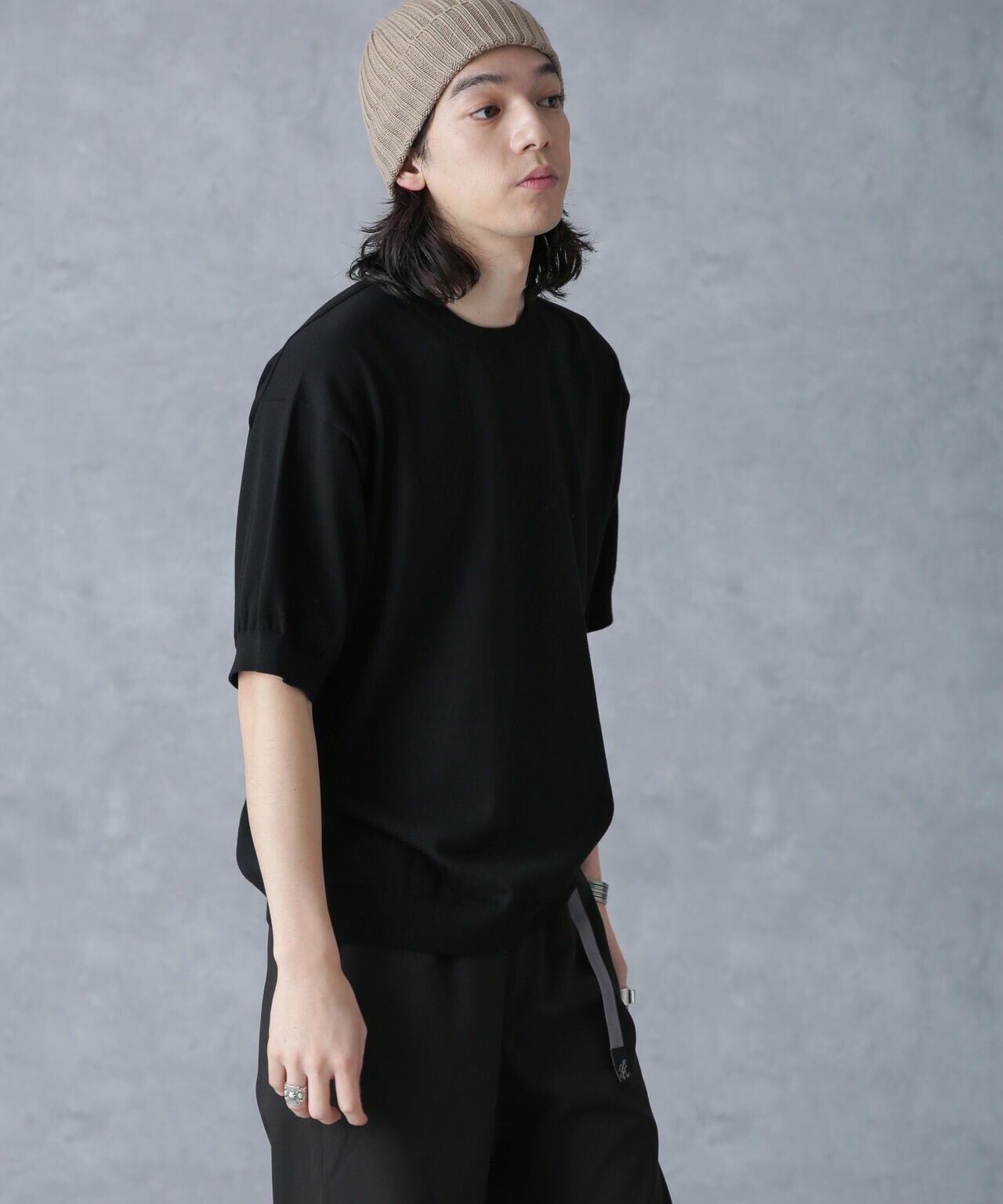 crepuscule/別注 S/S CREWNECK KNIT 6704122039