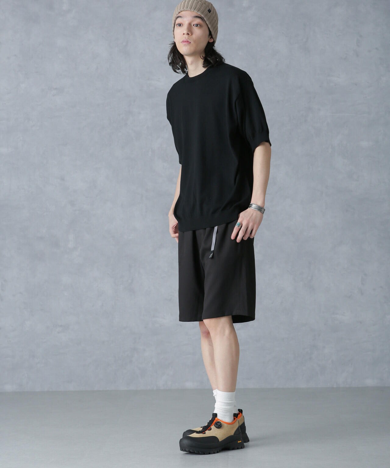 crepuscule/別注 S/S CREWNECK KNIT 6704122039