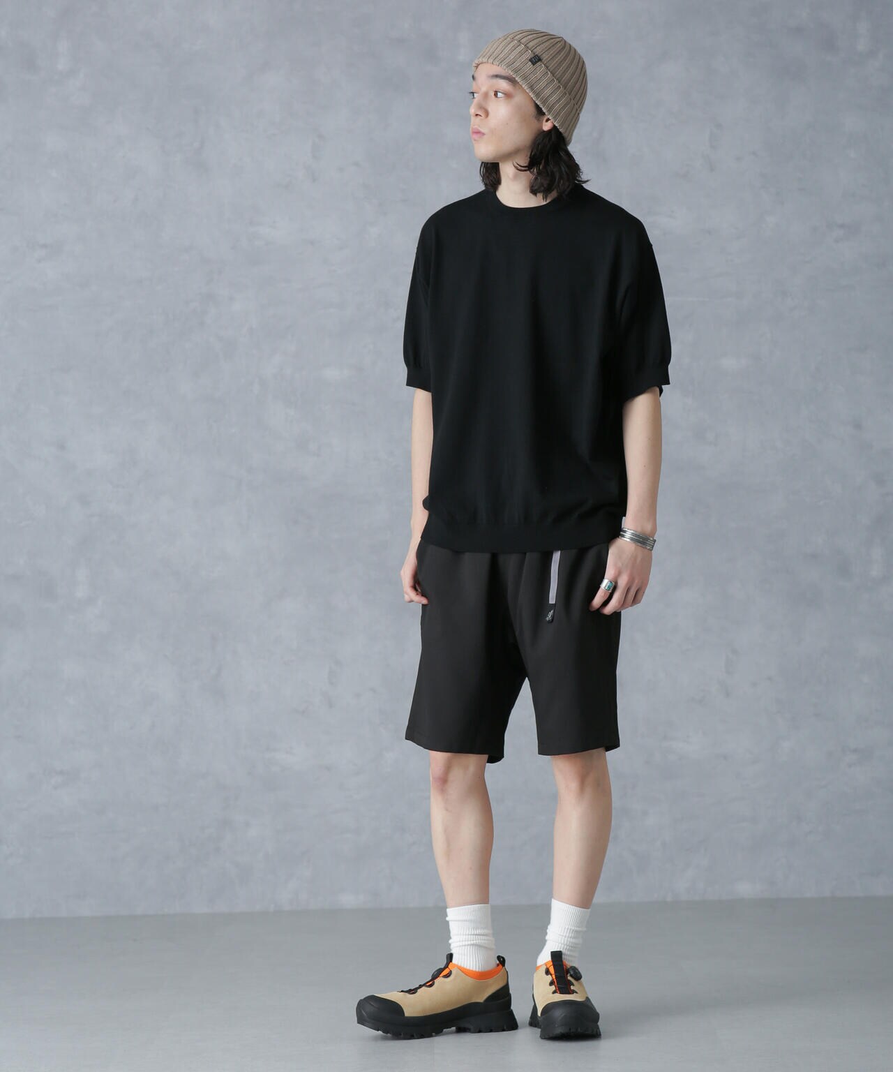 crepuscule/別注 S/S CREWNECK KNIT 6704122039