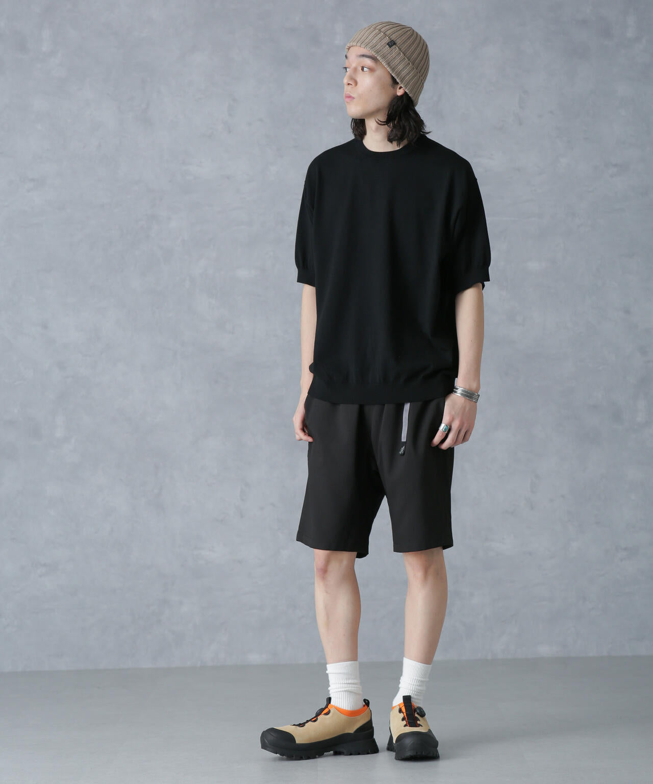 crepuscule/別注 S/S CREWNECK KNIT 6704122039