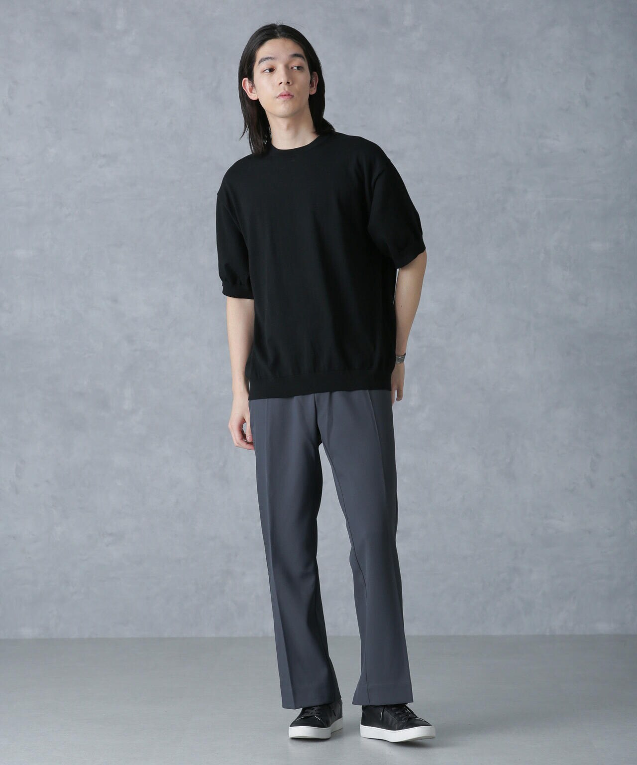 crepuscule/別注 S/S CREWNECK KNIT 6704122039