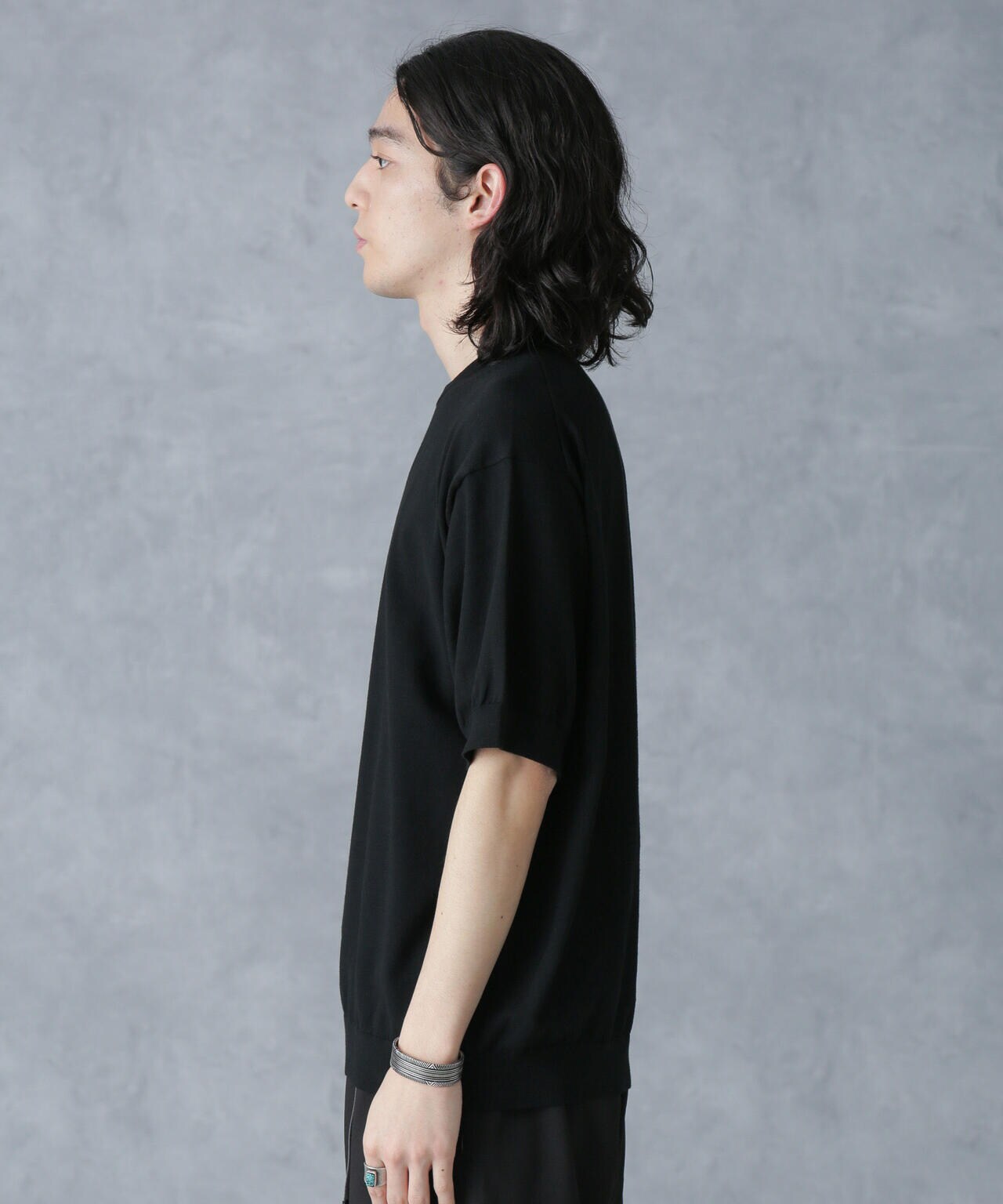 crepuscule/別注 S/S CREWNECK KNIT 6704122039