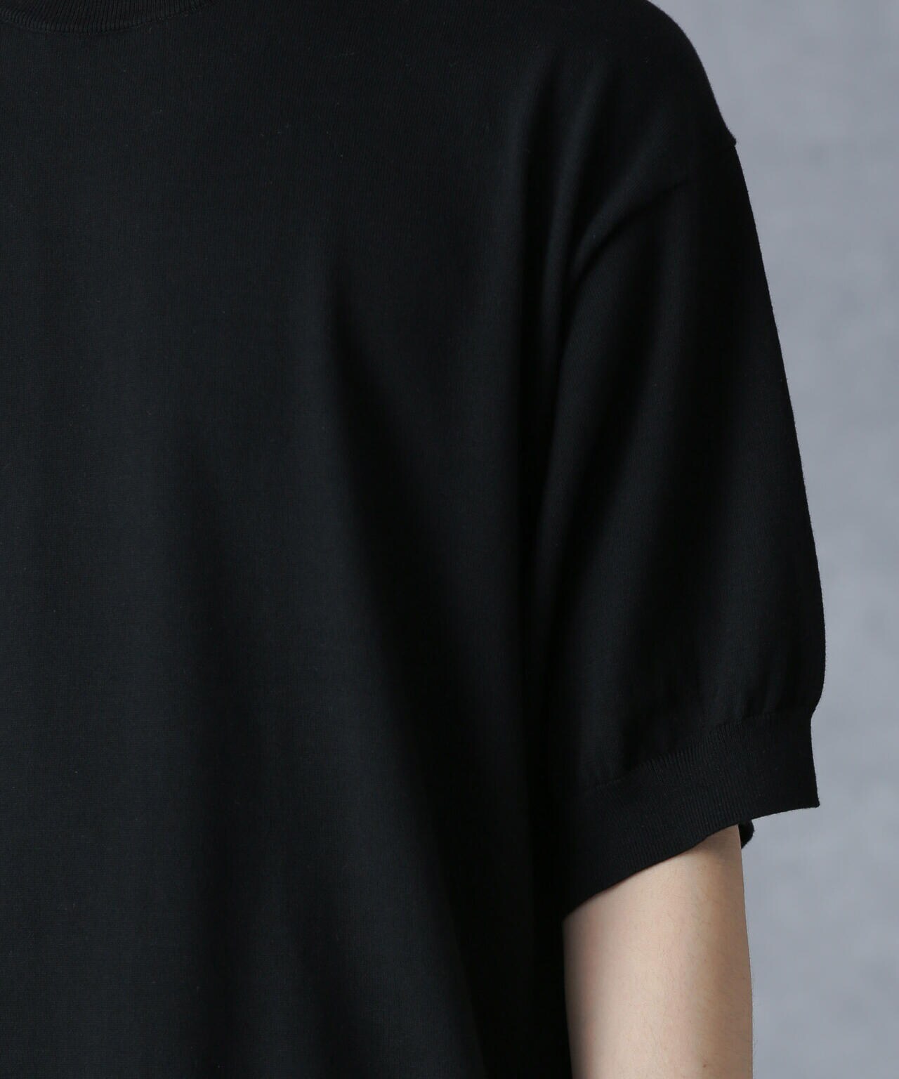 crepuscule/別注 S/S CREWNECK KNIT 6704122039