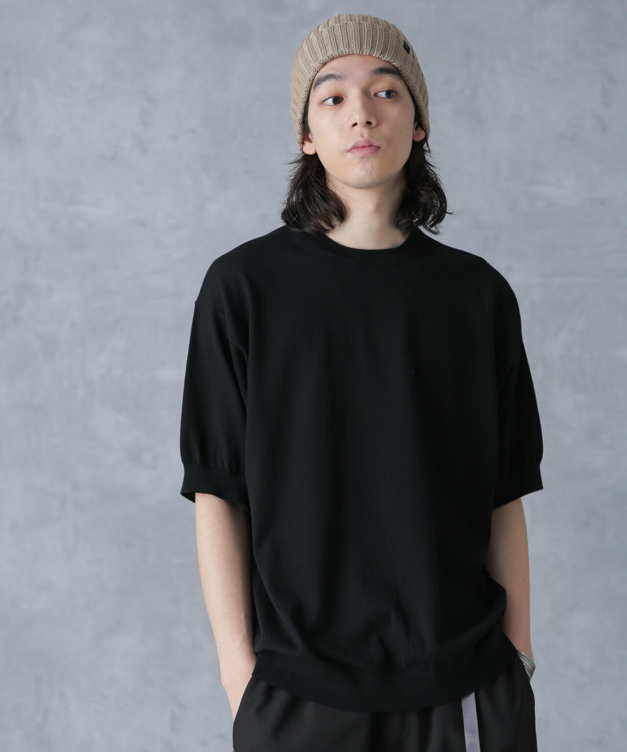 crepuscule/別注 S/S CREWNECK KNIT 6704122039