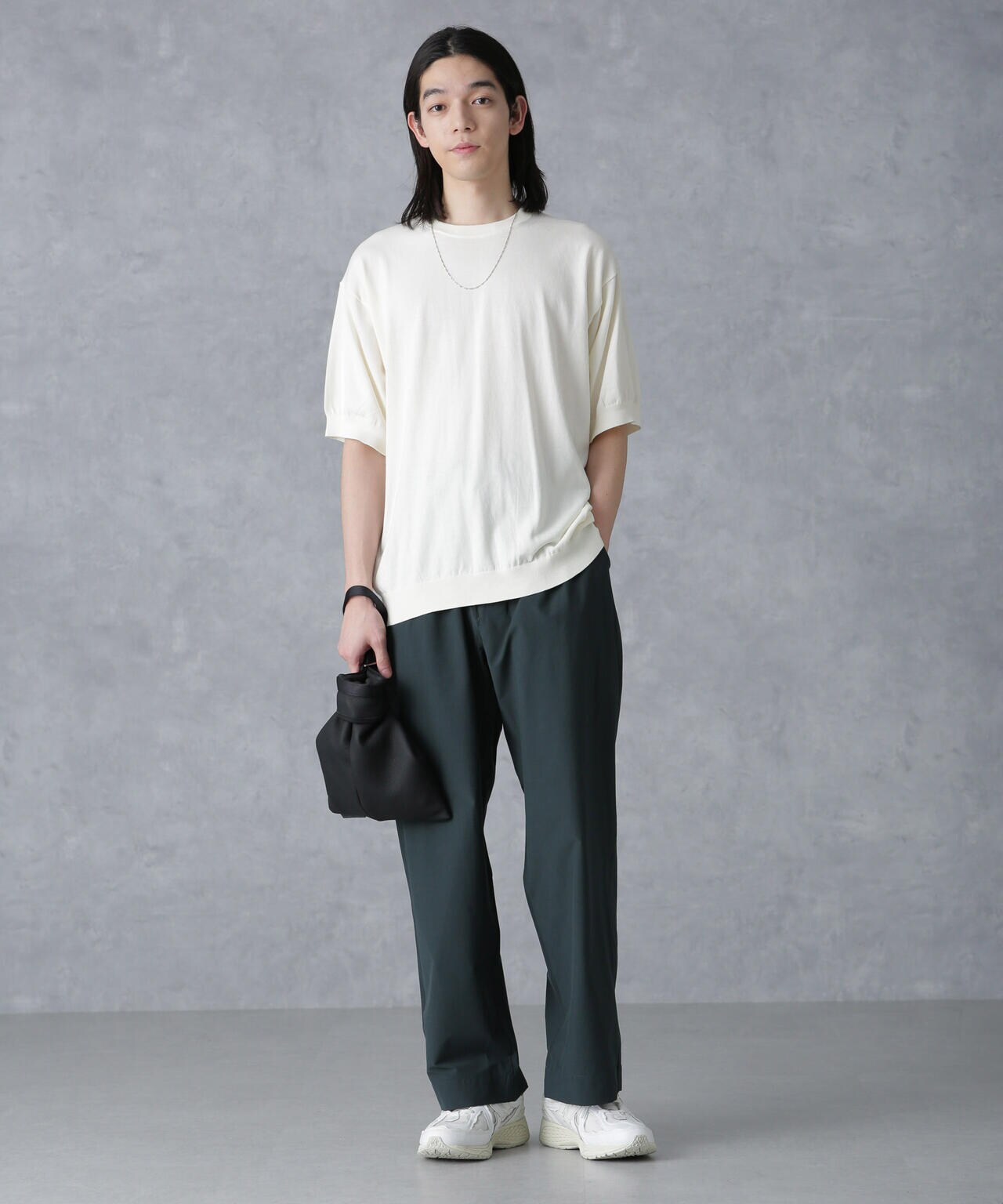 crepuscule/別注 S/S CREWNECK KNIT 6704122039