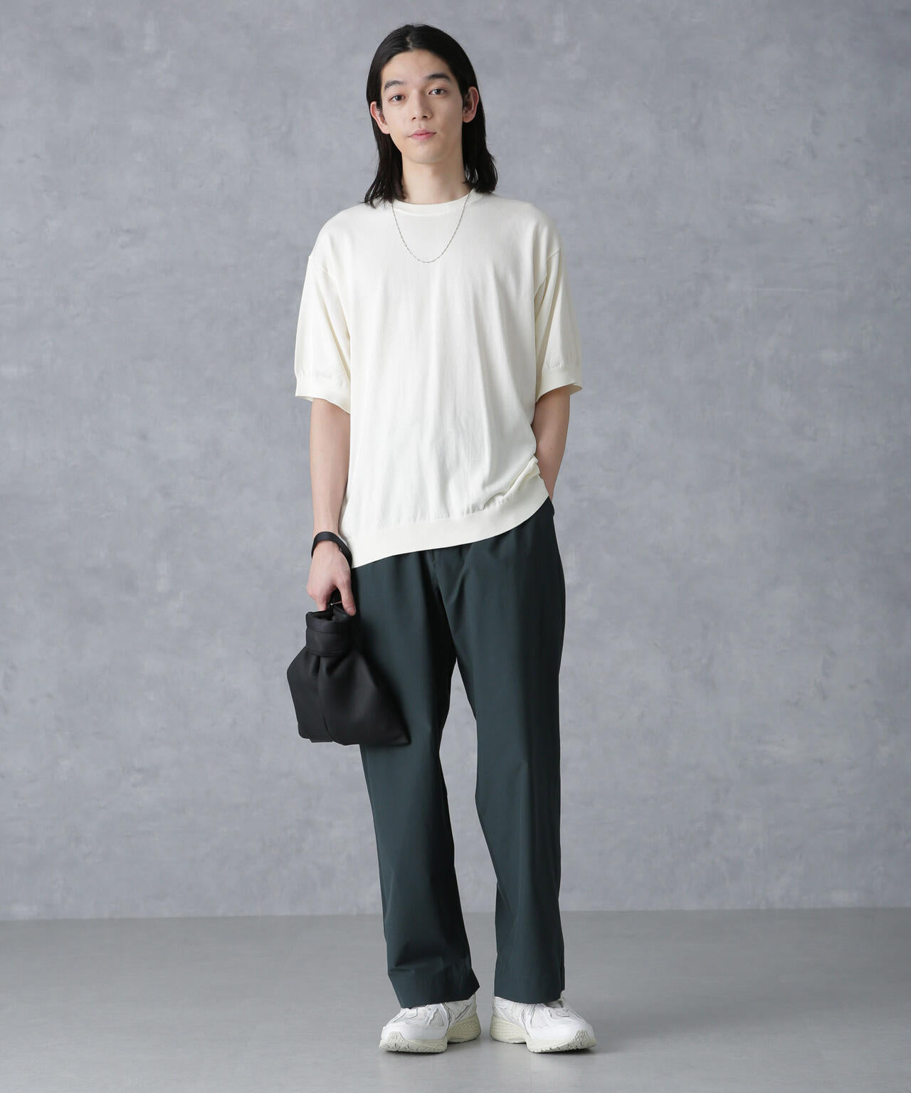 crepuscule/別注 S/S CREWNECK KNIT 6704122039