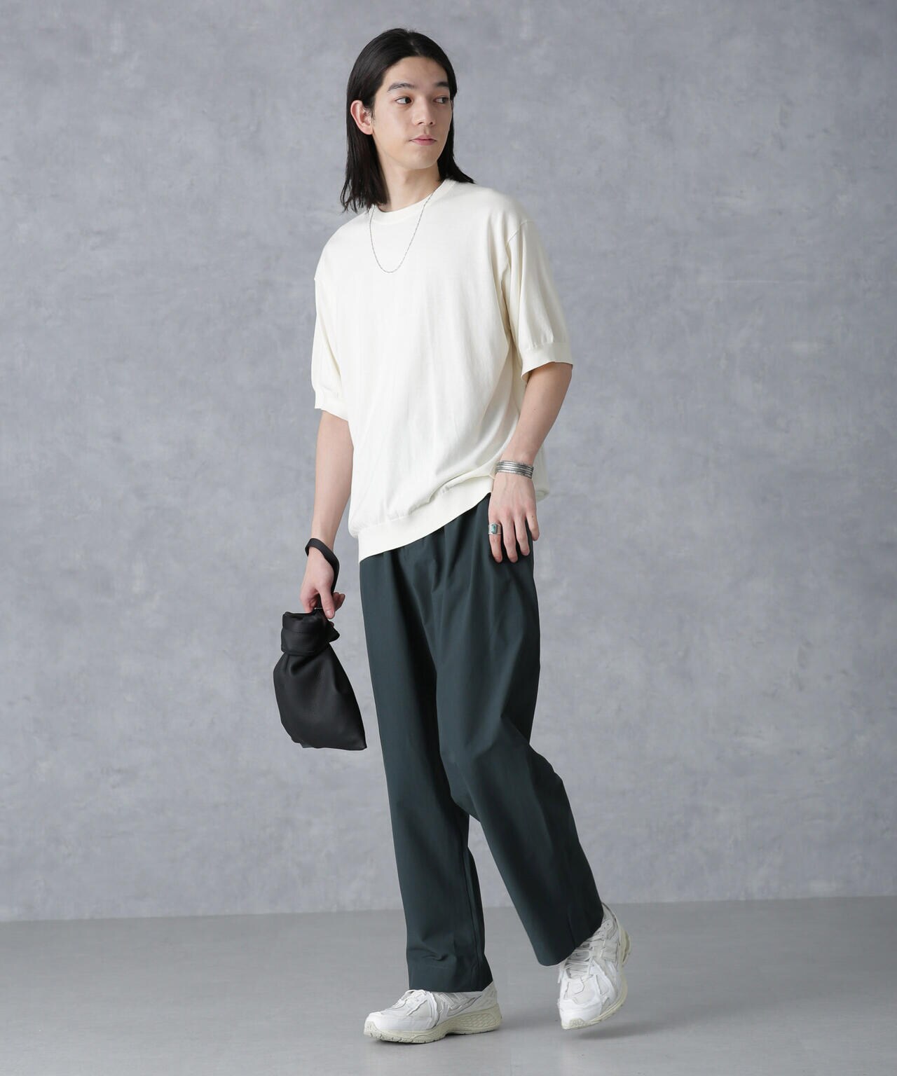 crepuscule/別注 S/S CREWNECK KNIT 6704122039