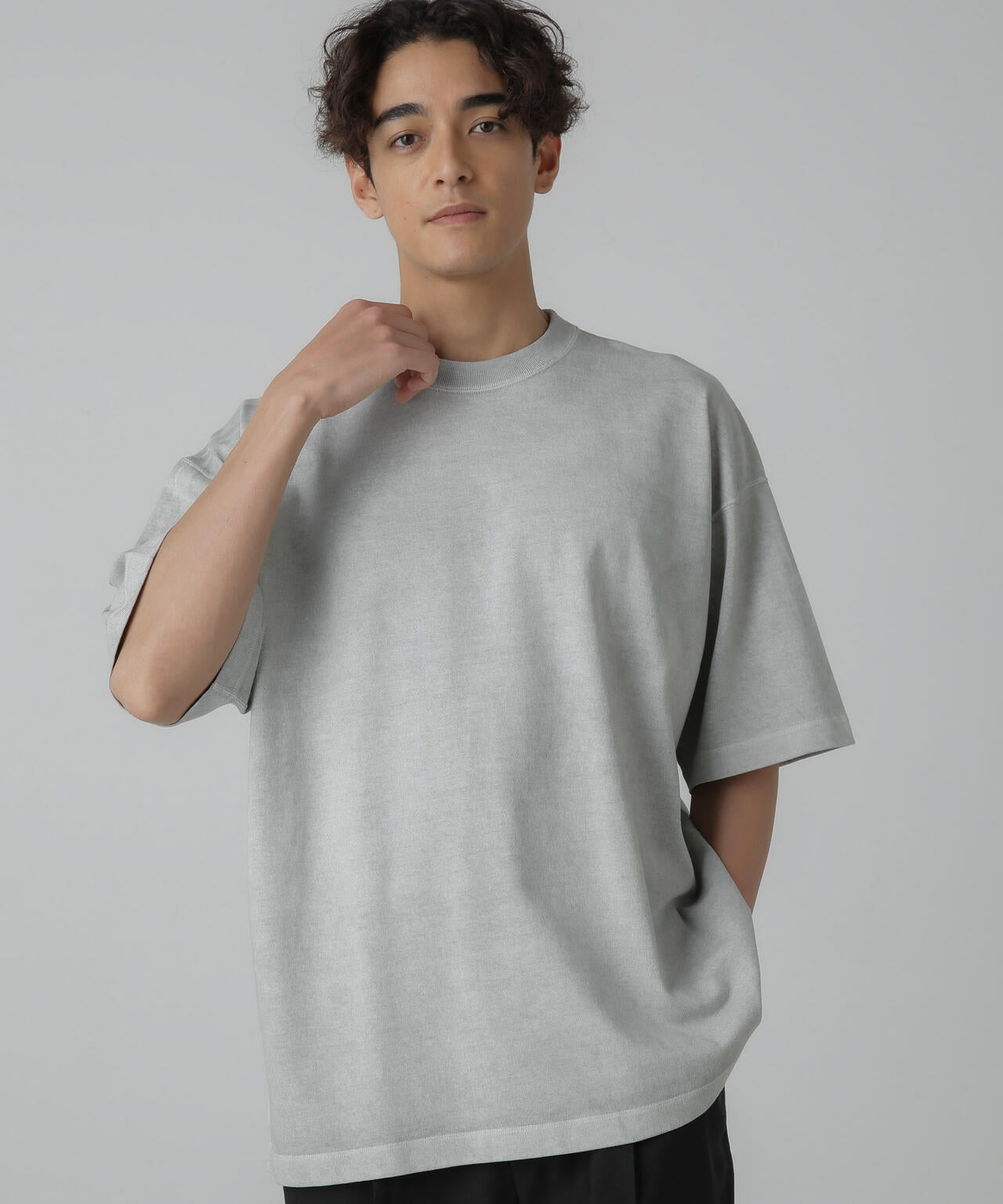 YLEVE / PIGMENT DYE OPEN END COTTON T