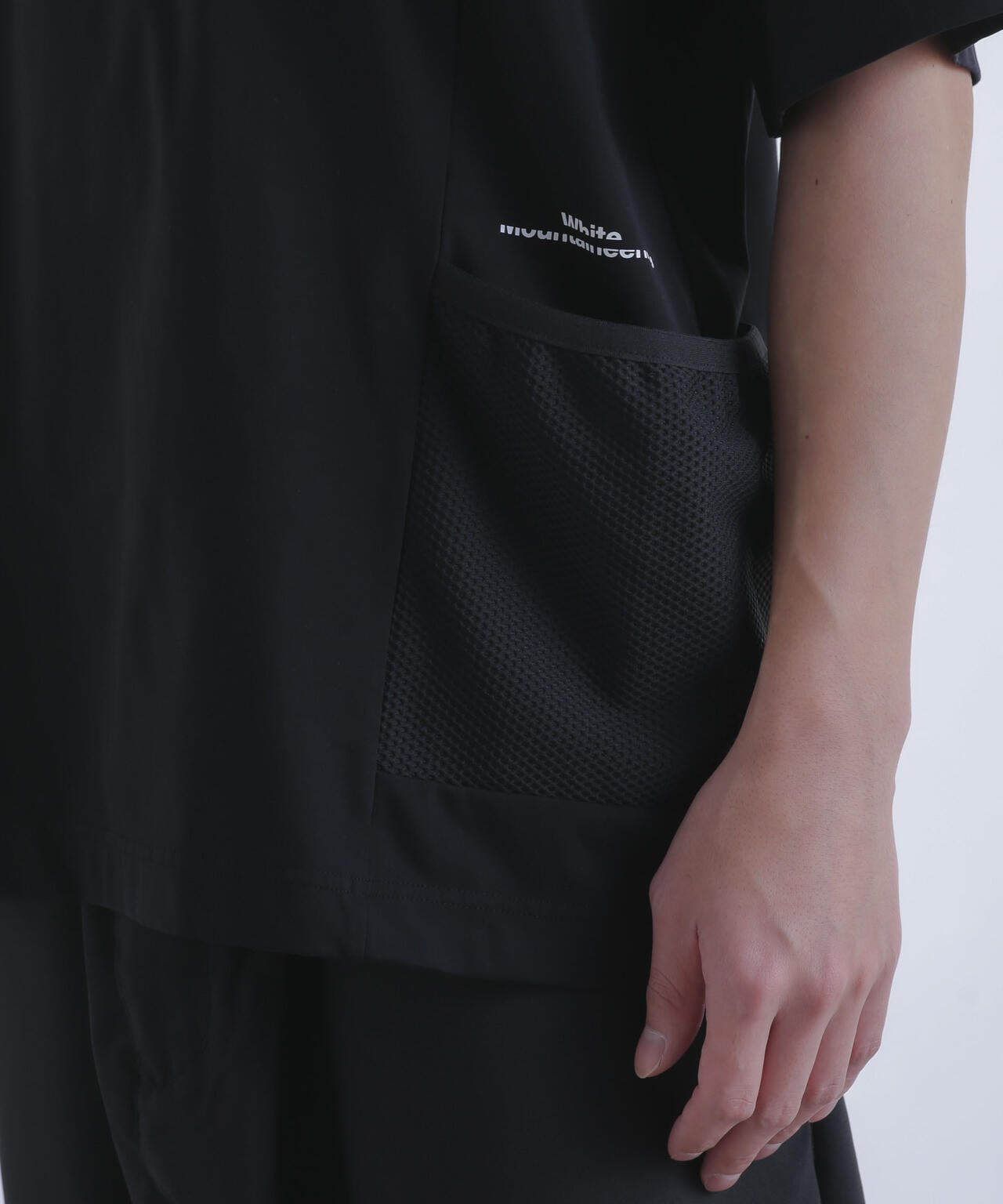 White Mountaineering/SIDE POCKETS T-SHIRT 6704124048