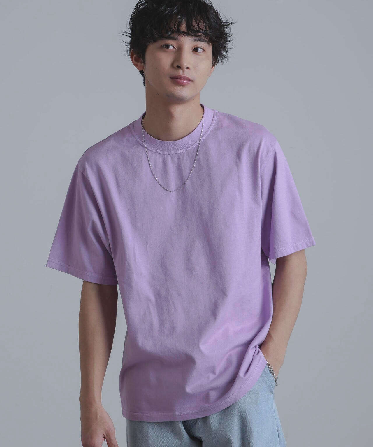 Yonetomi/別注 Yonetomi NEW BASIC T-SHIRT 6704124049