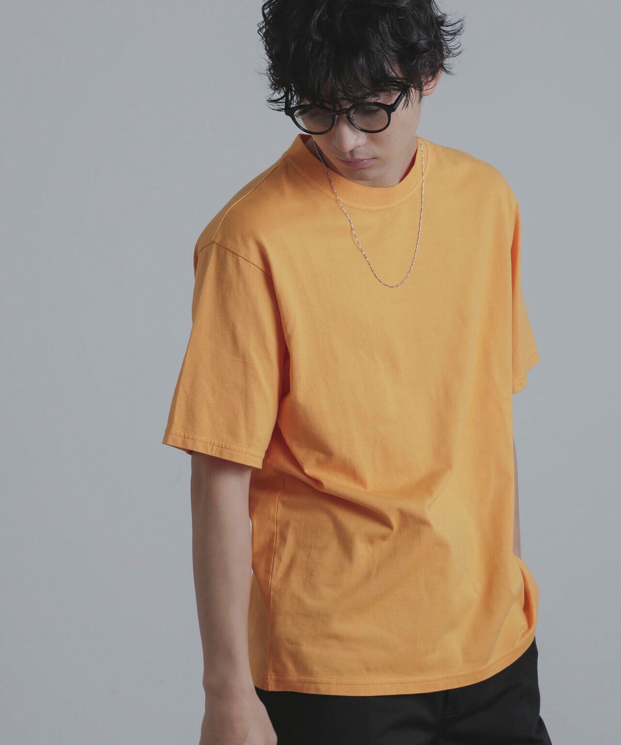 Yonetomi/別注 Yonetomi NEW BASIC T-SHIRT 6704124049