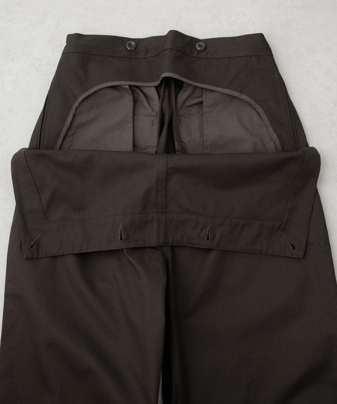 benine 9/フィンクスコットンフレンチネイビーデッキパンツ 6704127082