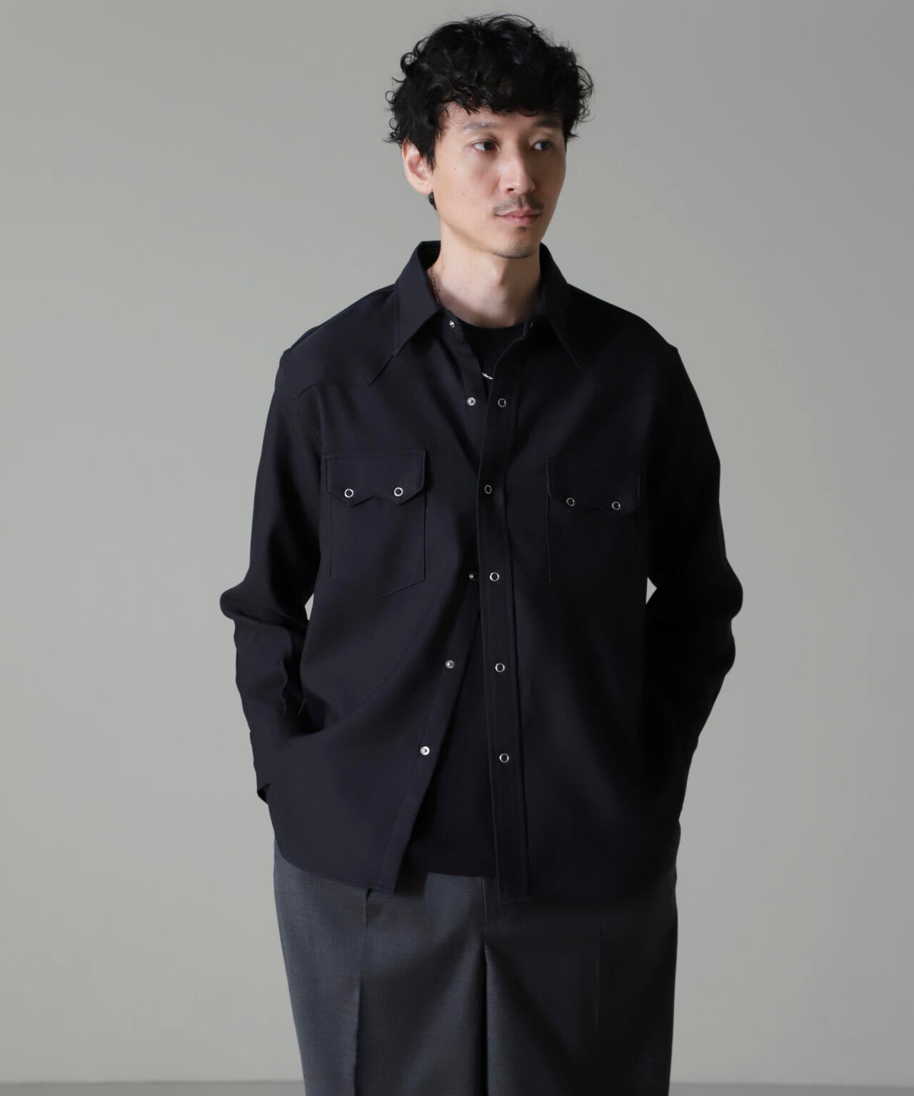 Wrangler/別注 Western Shirt 6704220054
