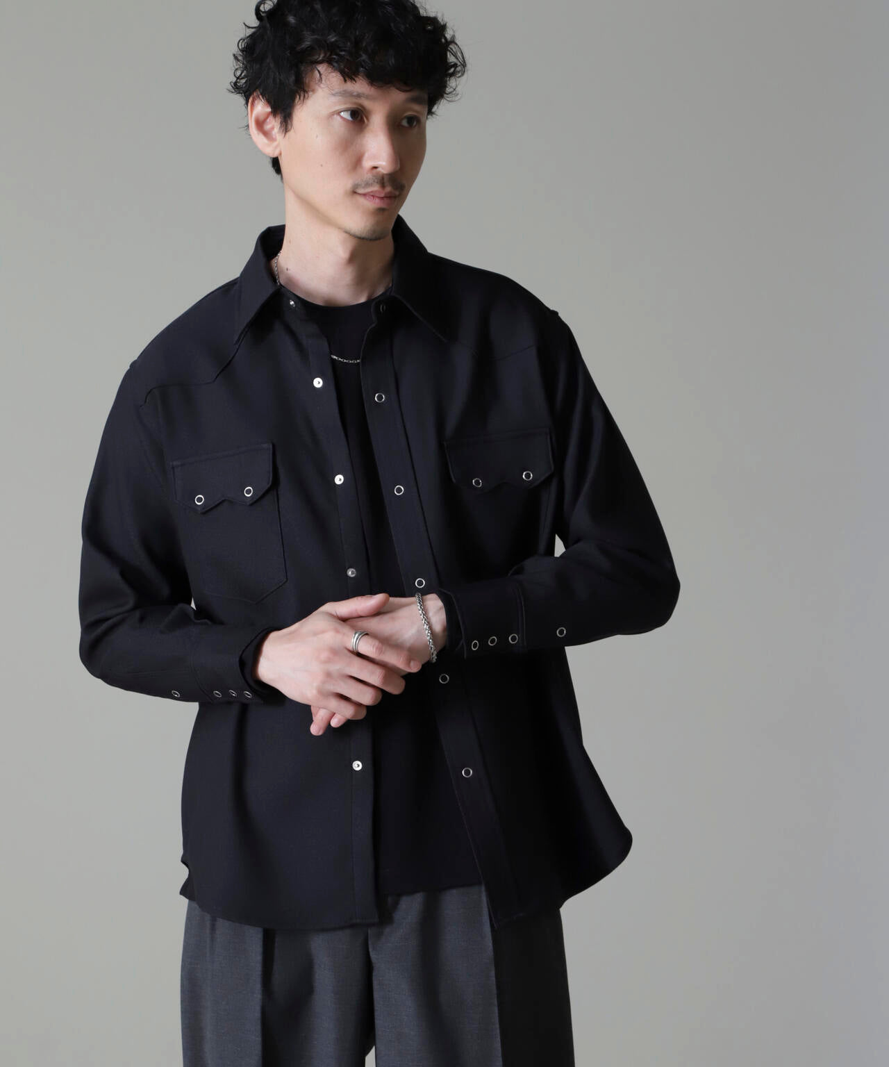 Wrangler/別注 Western Shirt 6704220054