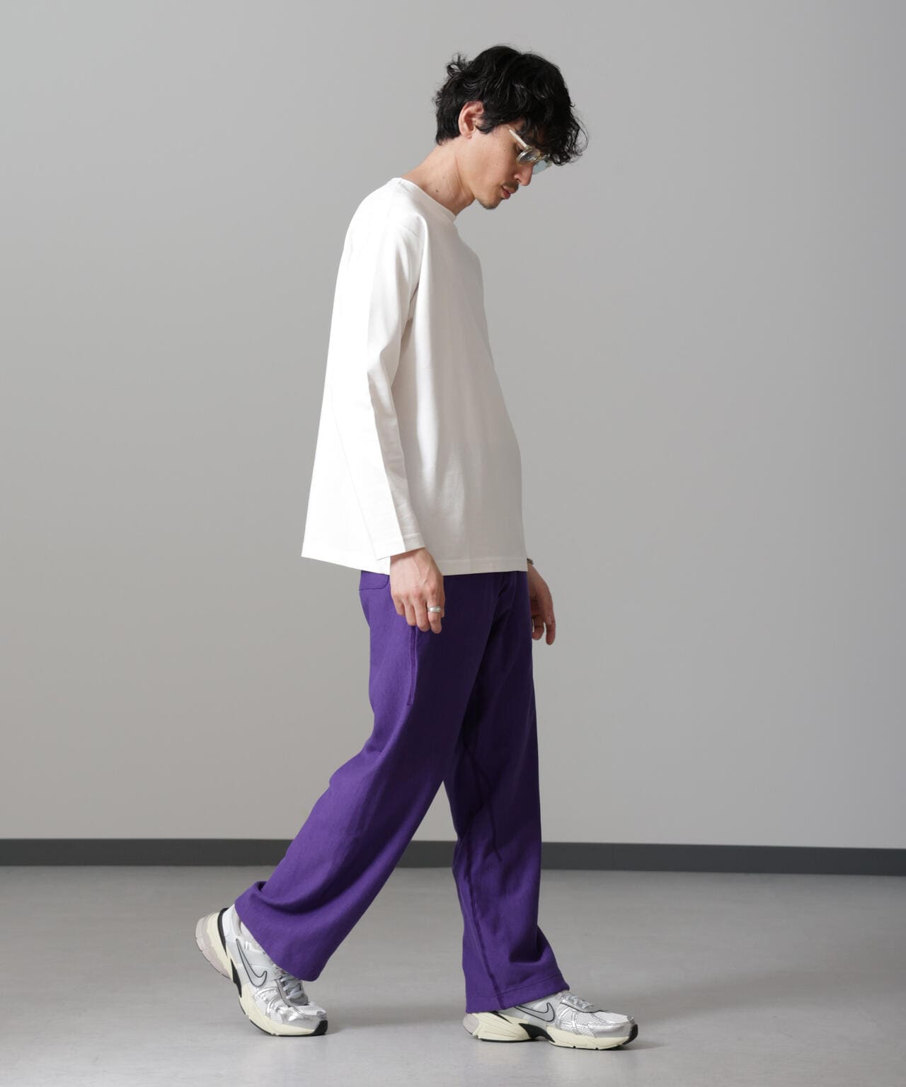ULTERIOR/FADED SILKY TERRY RW SWEAT PT 6704227080