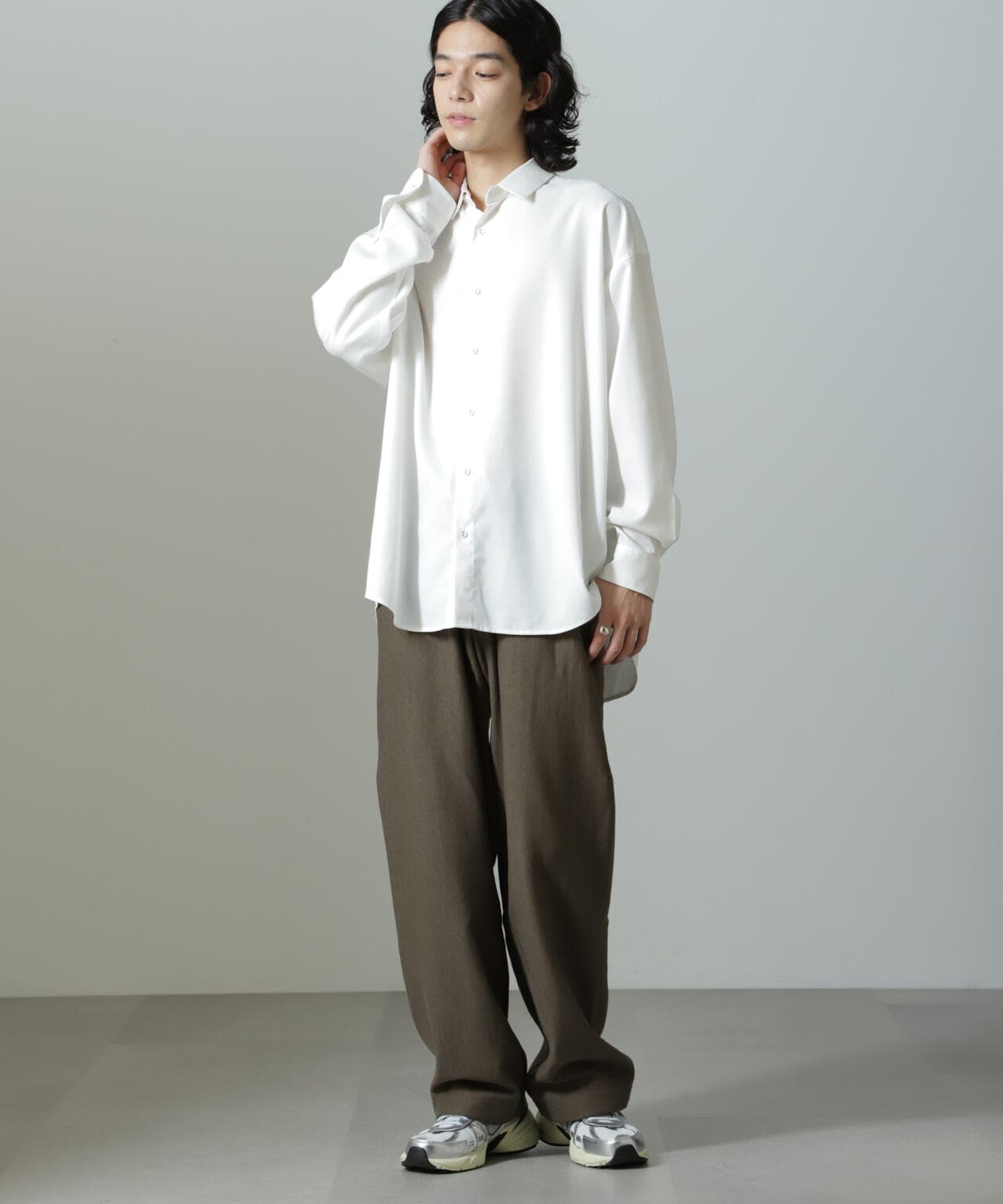 ULTERIOR/FADED SILKY TERRY RW SWEAT PT 6704227080
