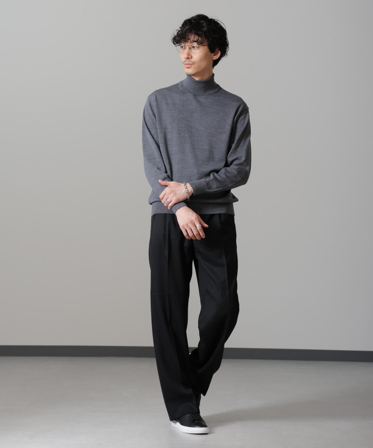 benine 9/ウールツイル2タックスラックス 6704227098