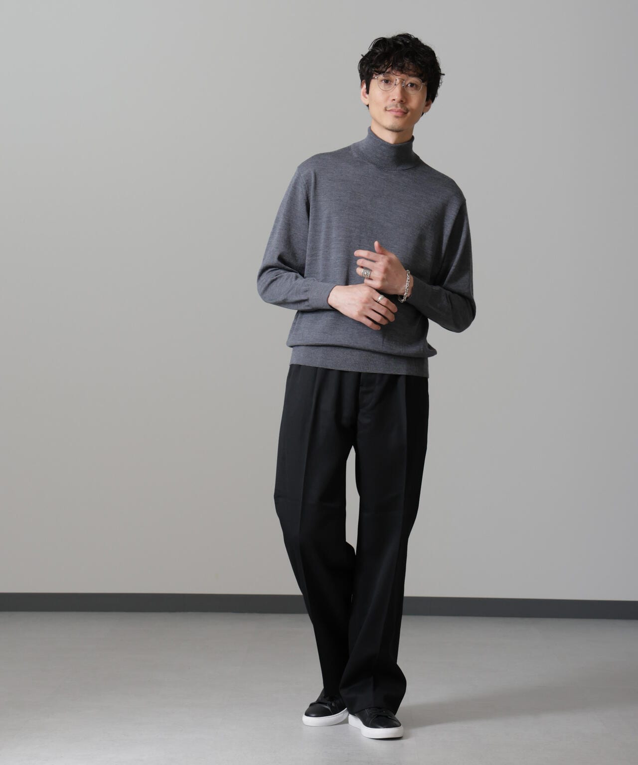 benine 9/ウールツイル2タックスラックス 6704227098