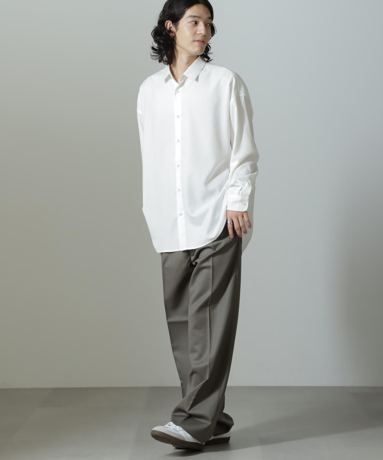 benine 9/ウールツイル2タックスラックス 6704227098